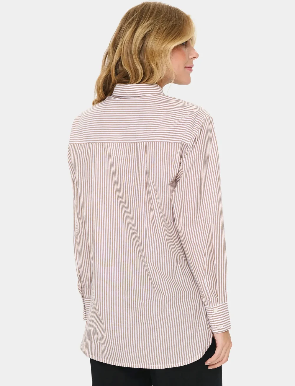 Saint Tropez - MarleySZ Shirt - langärmlige hemden - tiger's eye - 4