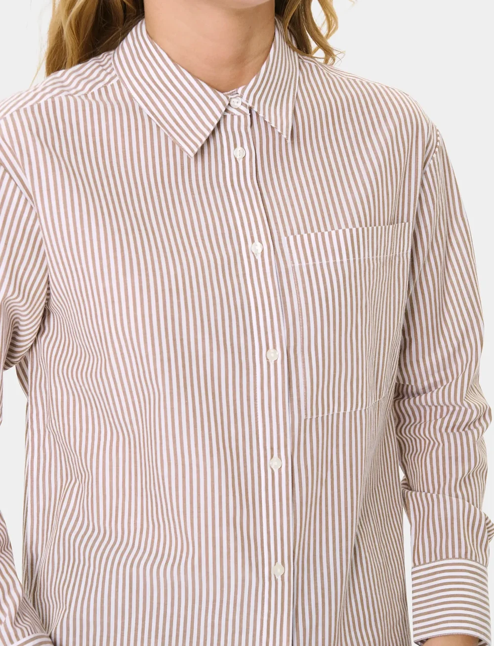 Saint Tropez - MarleySZ Shirt - langärmlige hemden - tiger's eye - 5