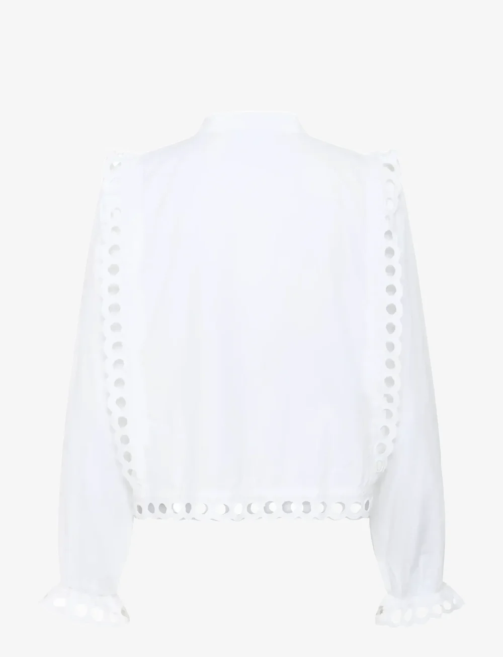 Saint Tropez - MarleeSZ Shirt - långärmade skjortor - bright white - 2
