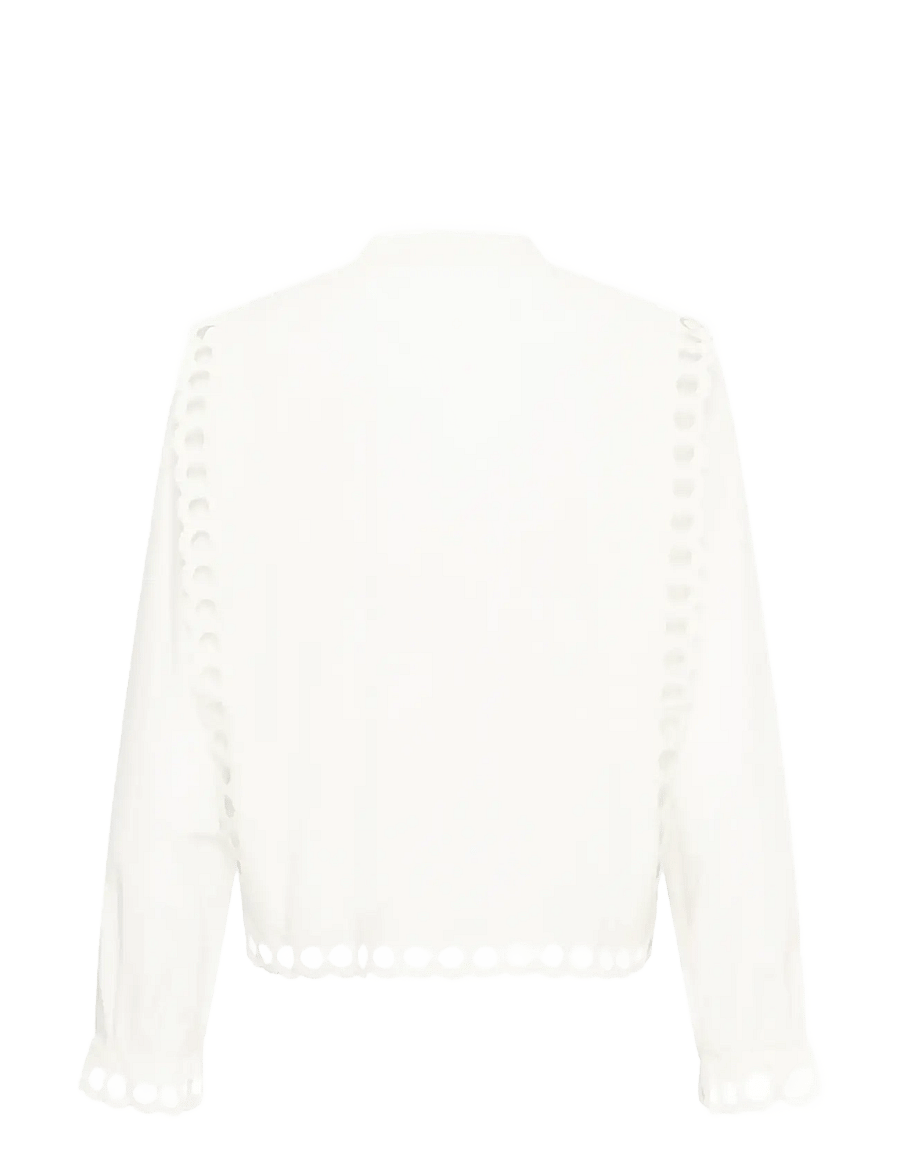 Saint Tropez - MarleeSZ Shirt - pikkade varrukatega särgid - ice - 2