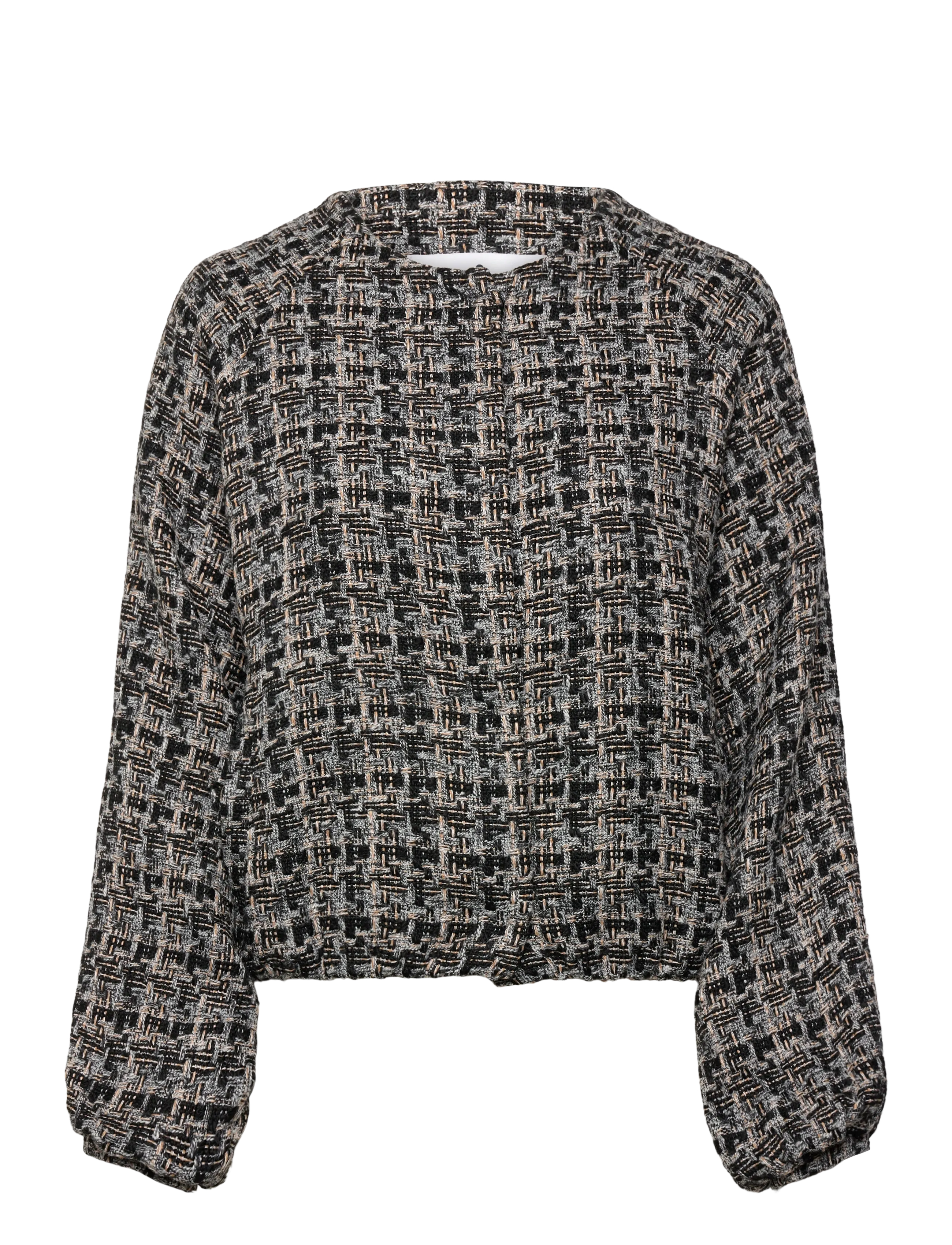 Saint Tropez Macysz Jacket, L, Multi/patterned, Blazere > Bouclé Blazere, Dame
