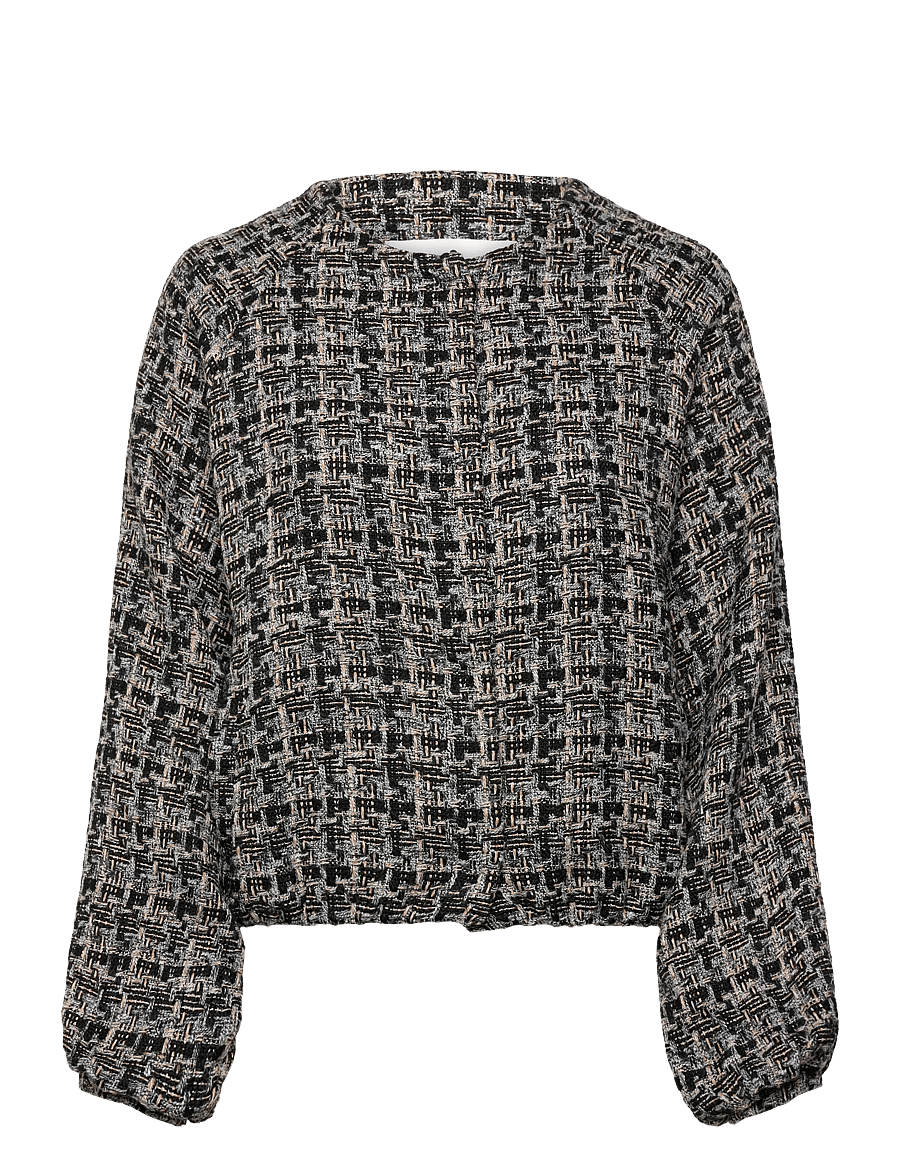 Saint Tropez - MacySZ Jacket - bouclé - black - 0