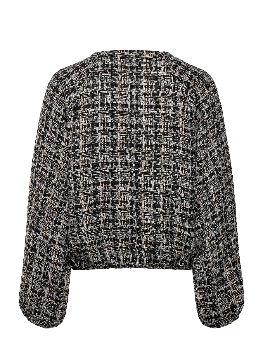 Saint Tropez - MacySZ Jacket - bouclé - black - 1