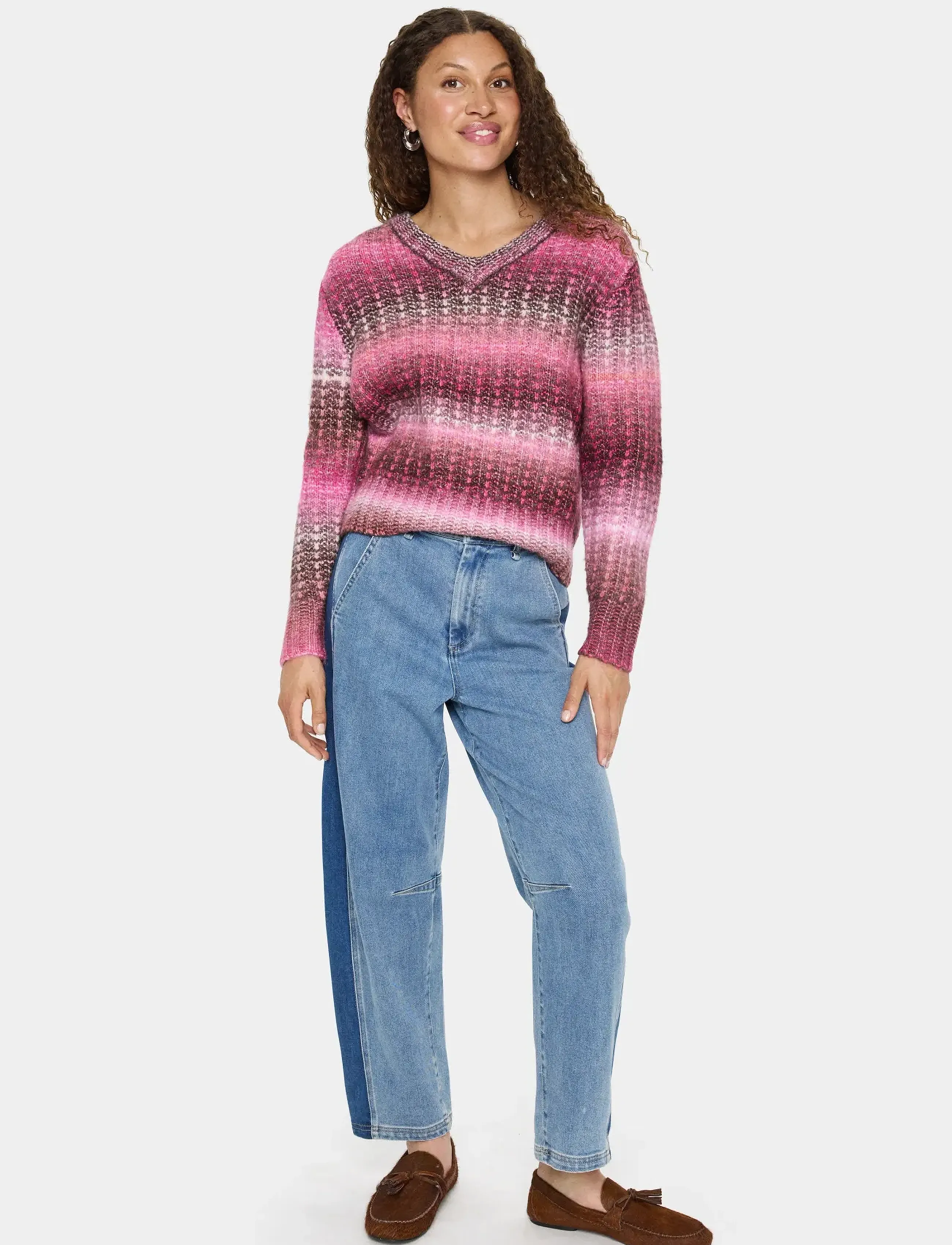 Saint Tropez - MaudeSZ Jeans - mom jeans - medium blue denim - 3