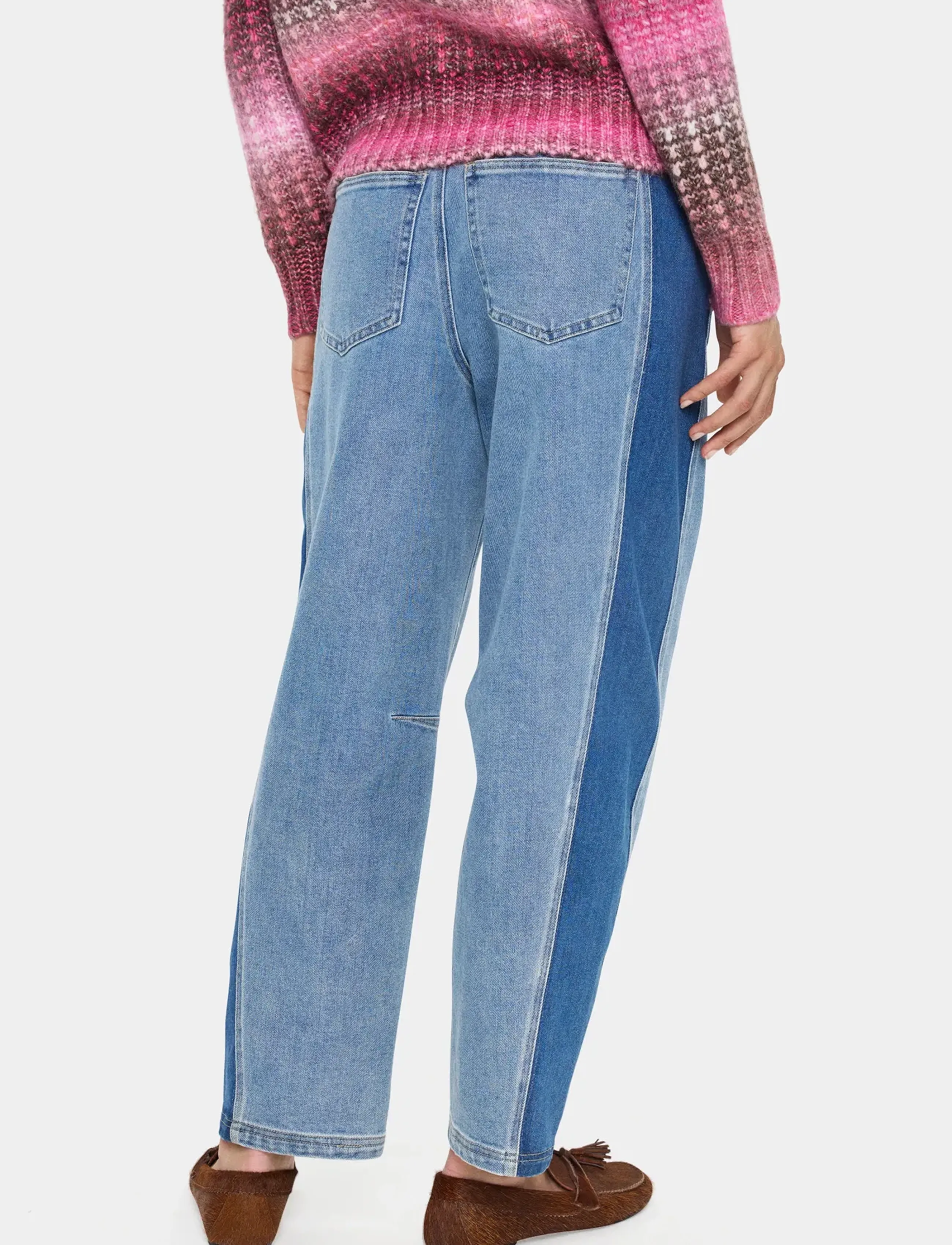 Saint Tropez - MaudeSZ Jeans - mom jeans - medium blue denim - 4
