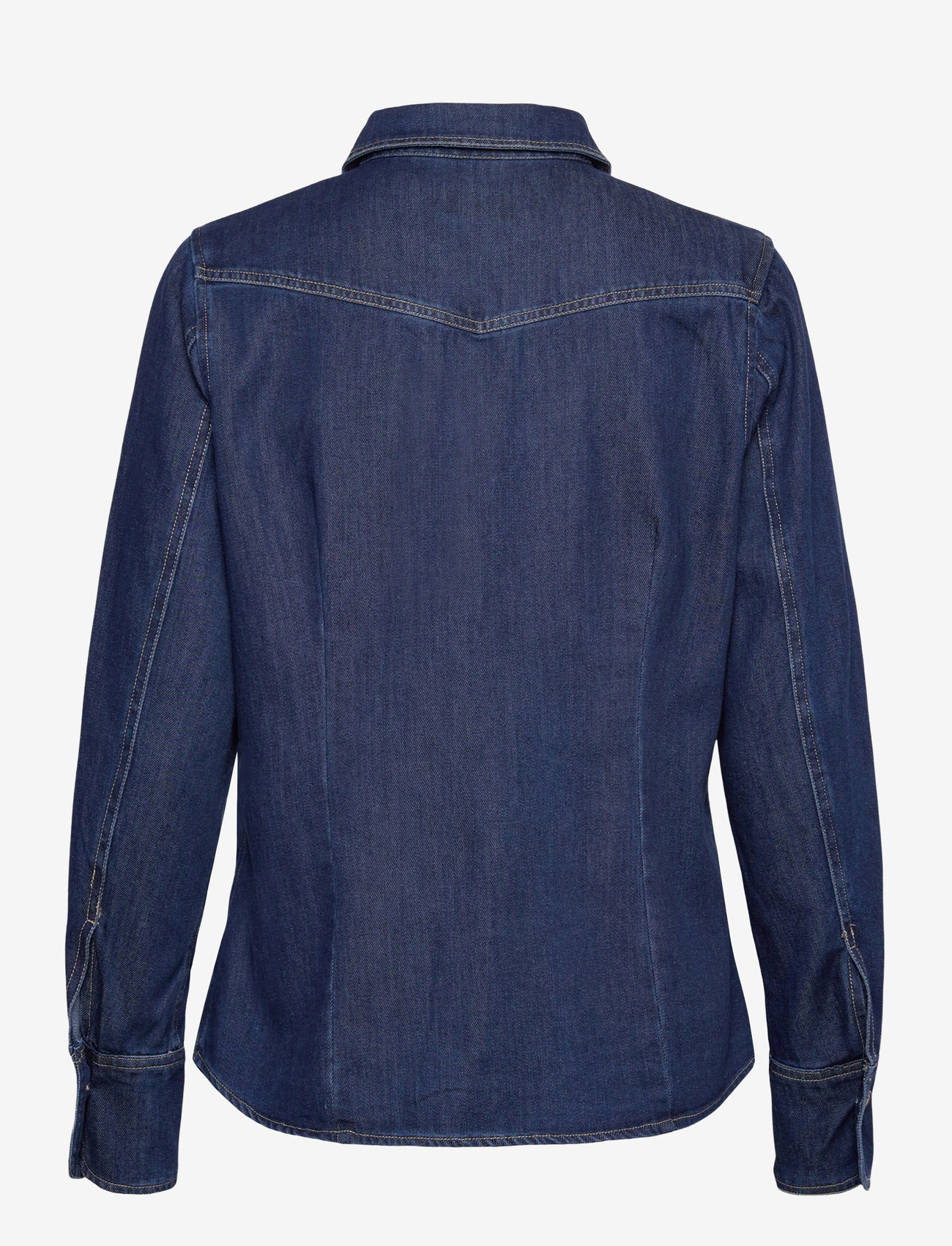 Saint Tropez - MartheSZ Shirt - teksasärgid - medium blue denim - 1