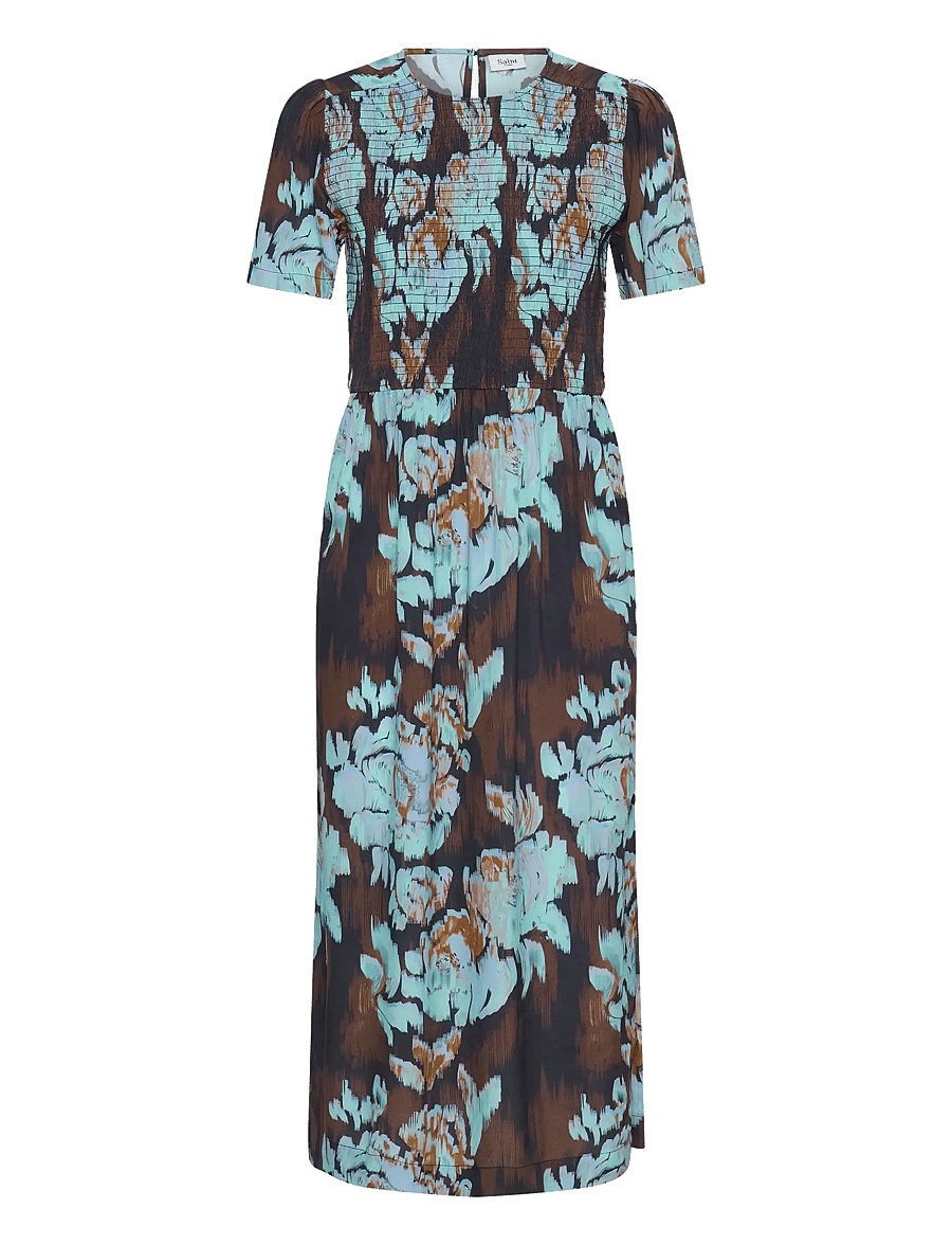 Saint Tropez - MalikaSZ Dress - nightsky shaded flowers - 1