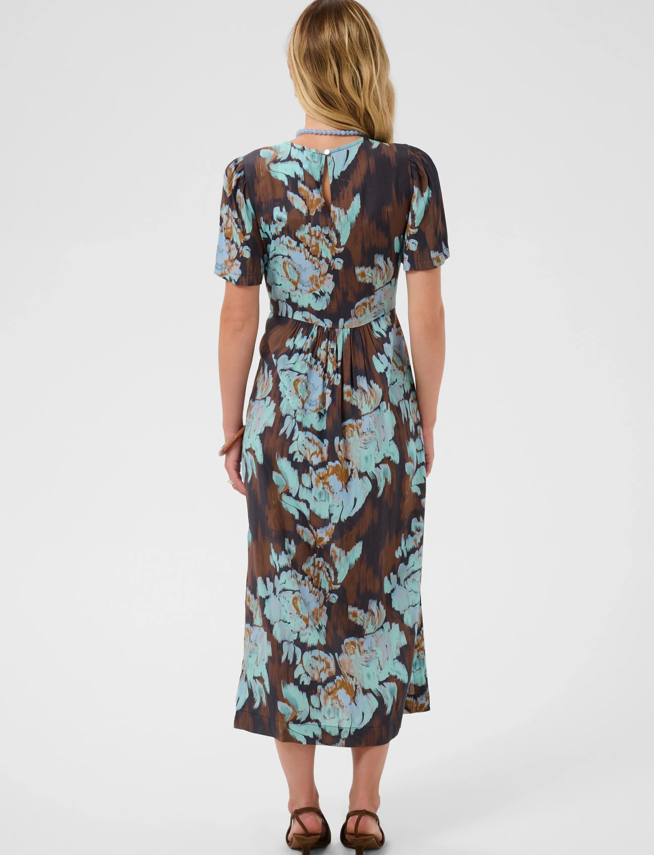 Saint Tropez - MalikaSZ Dress - nightsky shaded flowers - 3