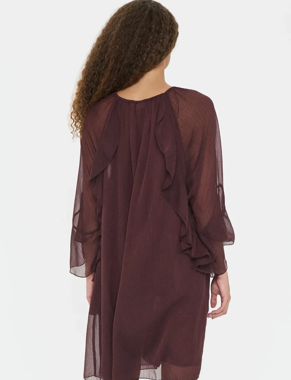 Saint Tropez - MavisSZ Dress - cocktailklänningar - fudge - 4