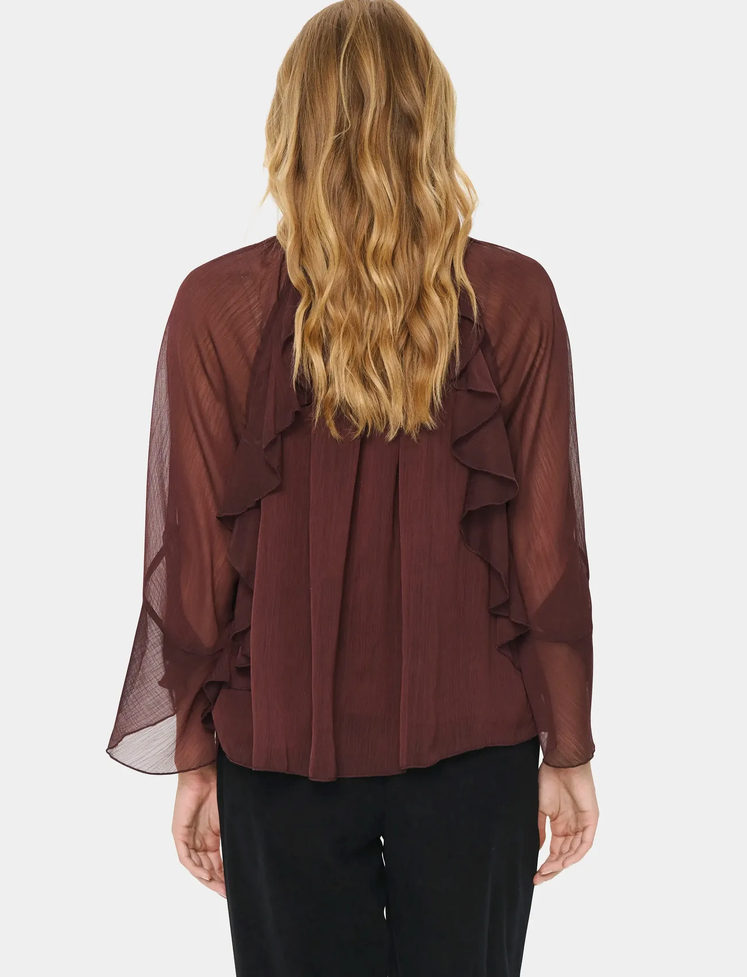Saint Tropez - MavisSZ Blouse - fudge - 4