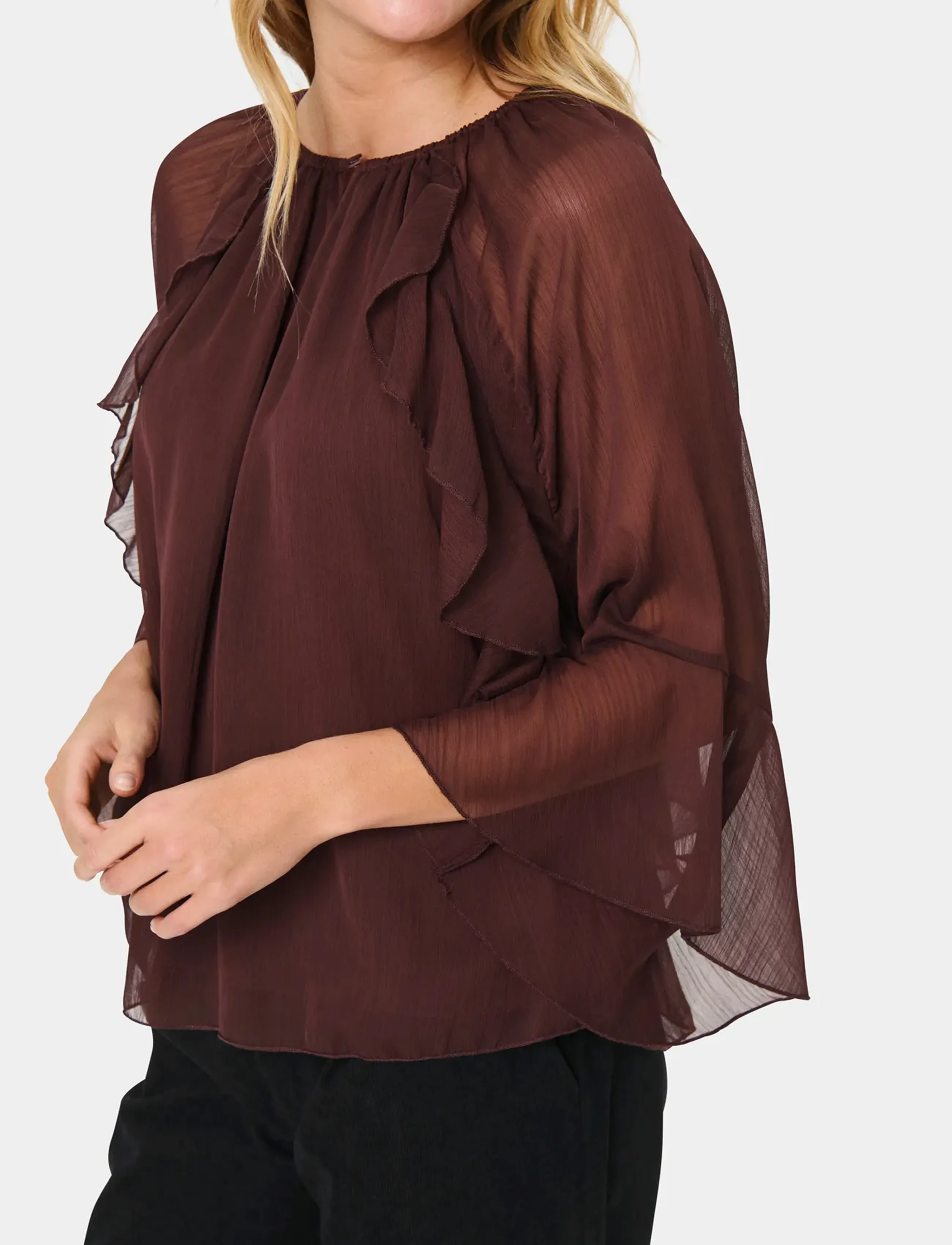 Saint Tropez - MavisSZ Blouse - fudge - 5