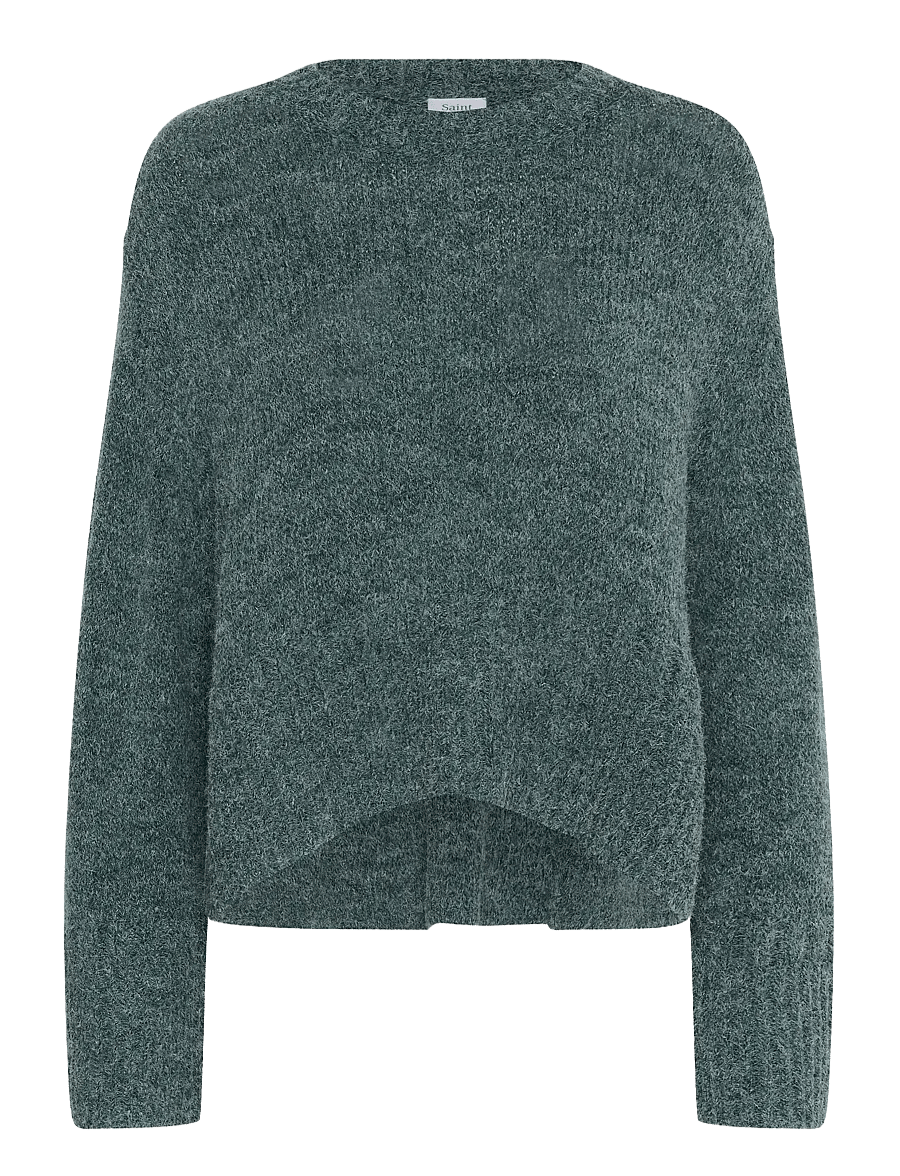 Saint Tropez - MallorySZ Pullover - striktrøjer - june bug melange - 1