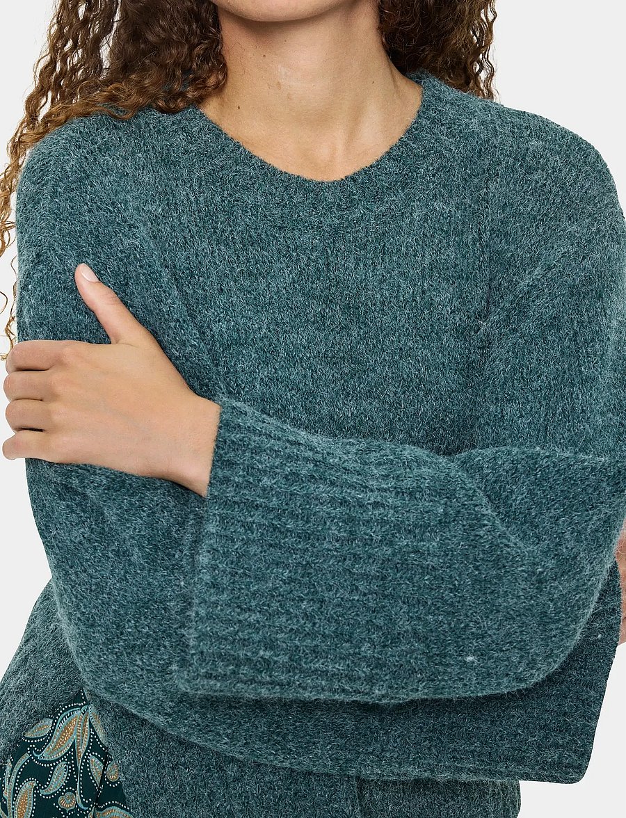 Saint Tropez - MallorySZ Pullover - striktrøjer - june bug melange - 5