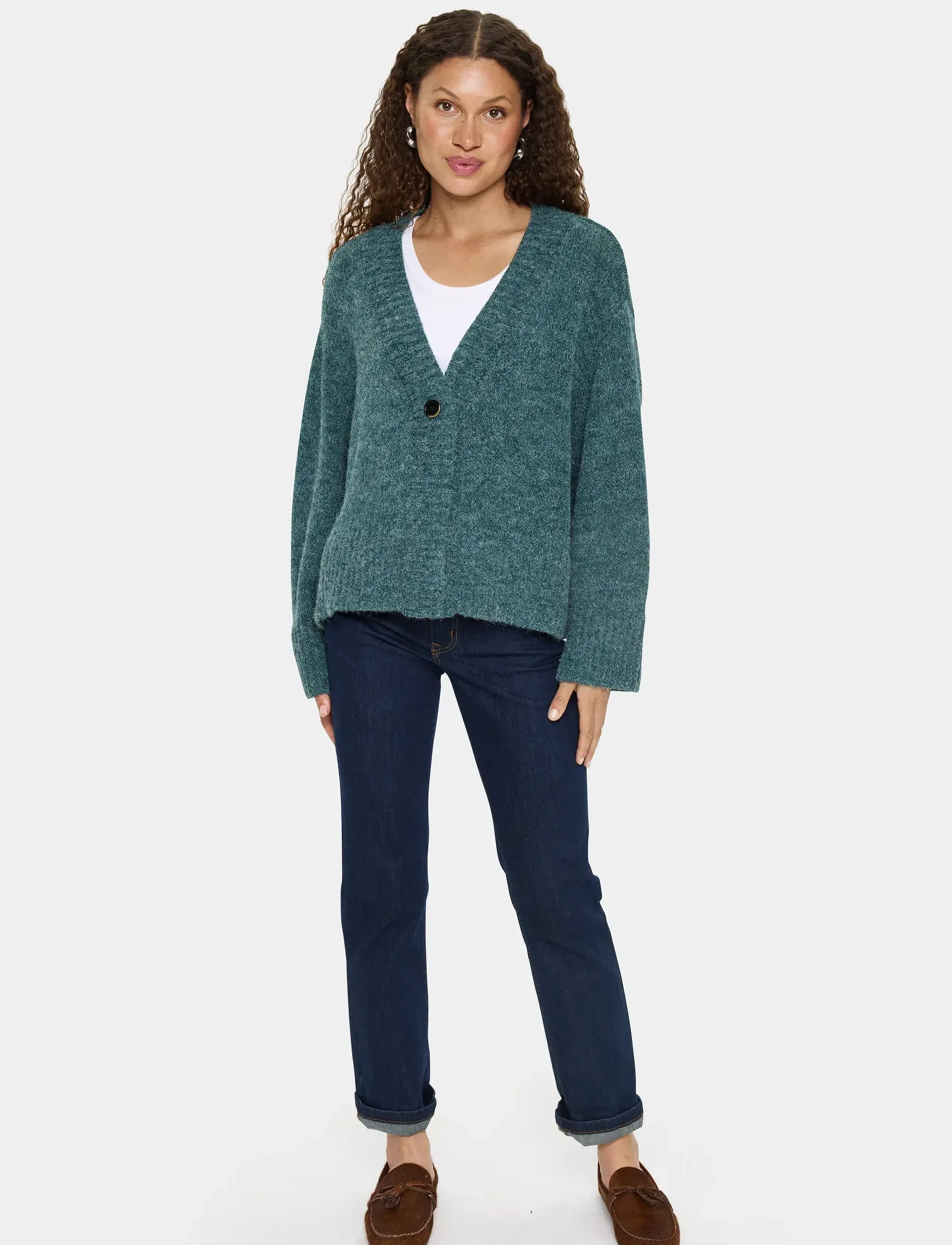 Saint Tropez - MallorySZ Cardigan - cardigans - june bug melange - 3