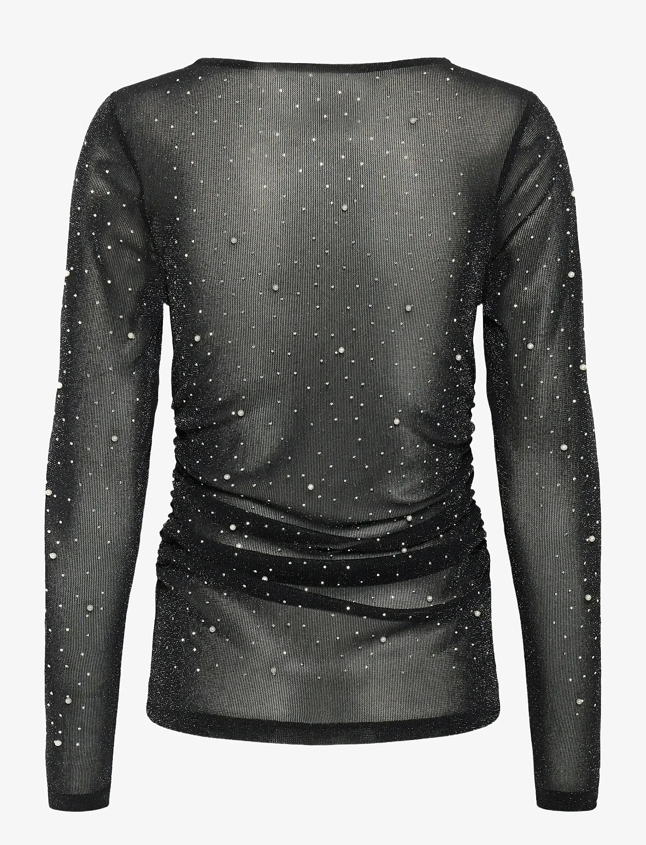 Saint Tropez - MaisieSZ Blouse - långärmade blusar - black - 1