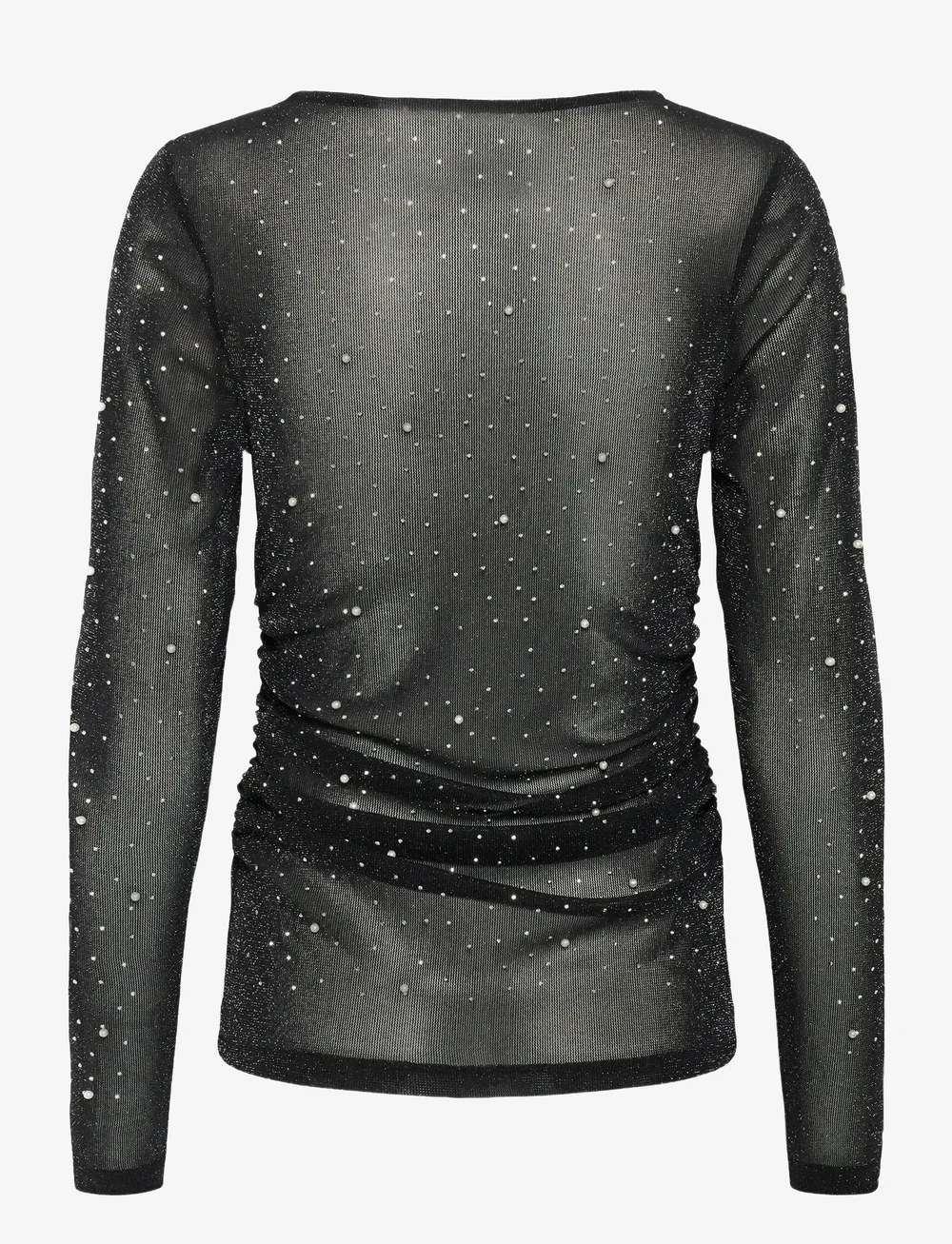 Saint Tropez - MaisieSZ Blouse - langärmlige blusen - black - 1