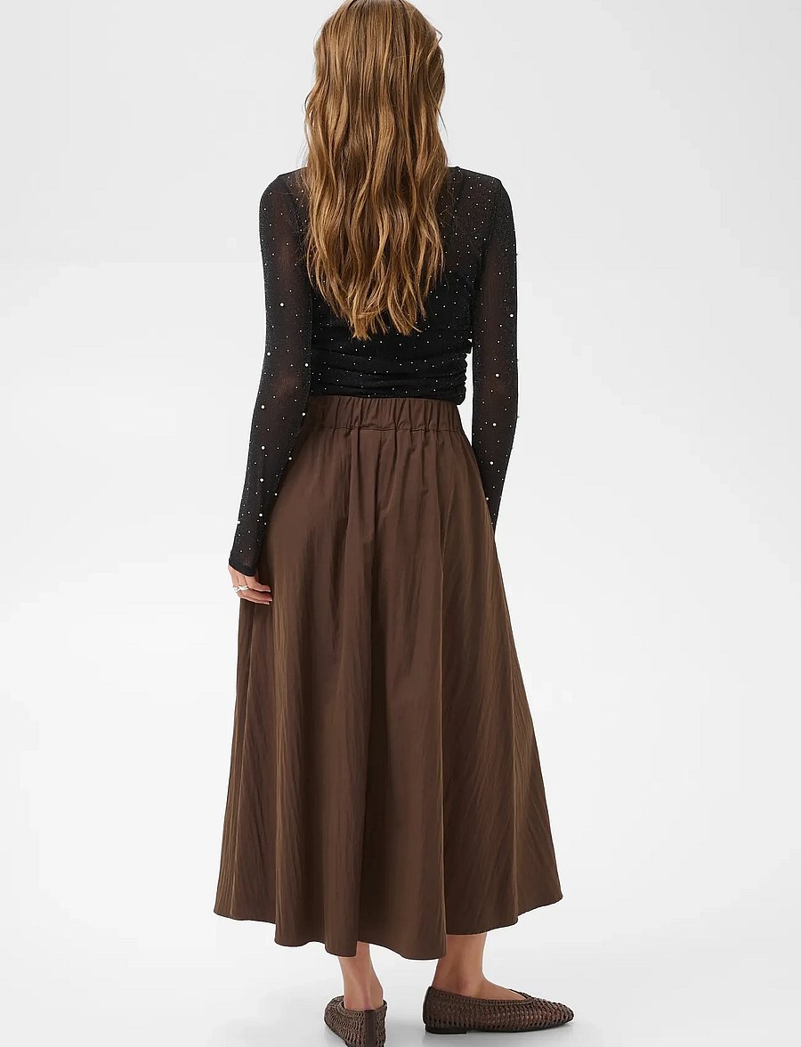 Saint Tropez - MaisieSZ Blouse - langärmelige blusen - black - 4