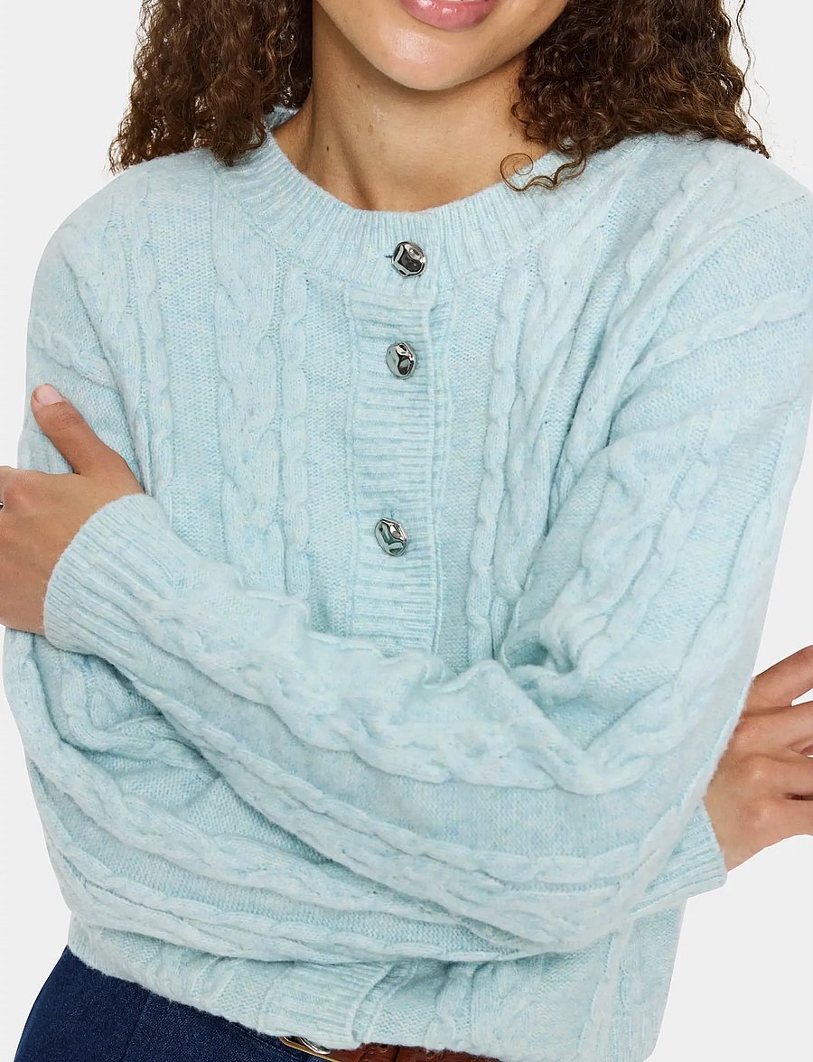 Saint Tropez - MoiraSZ Cardigan - strickjacken - starlight blue - 5