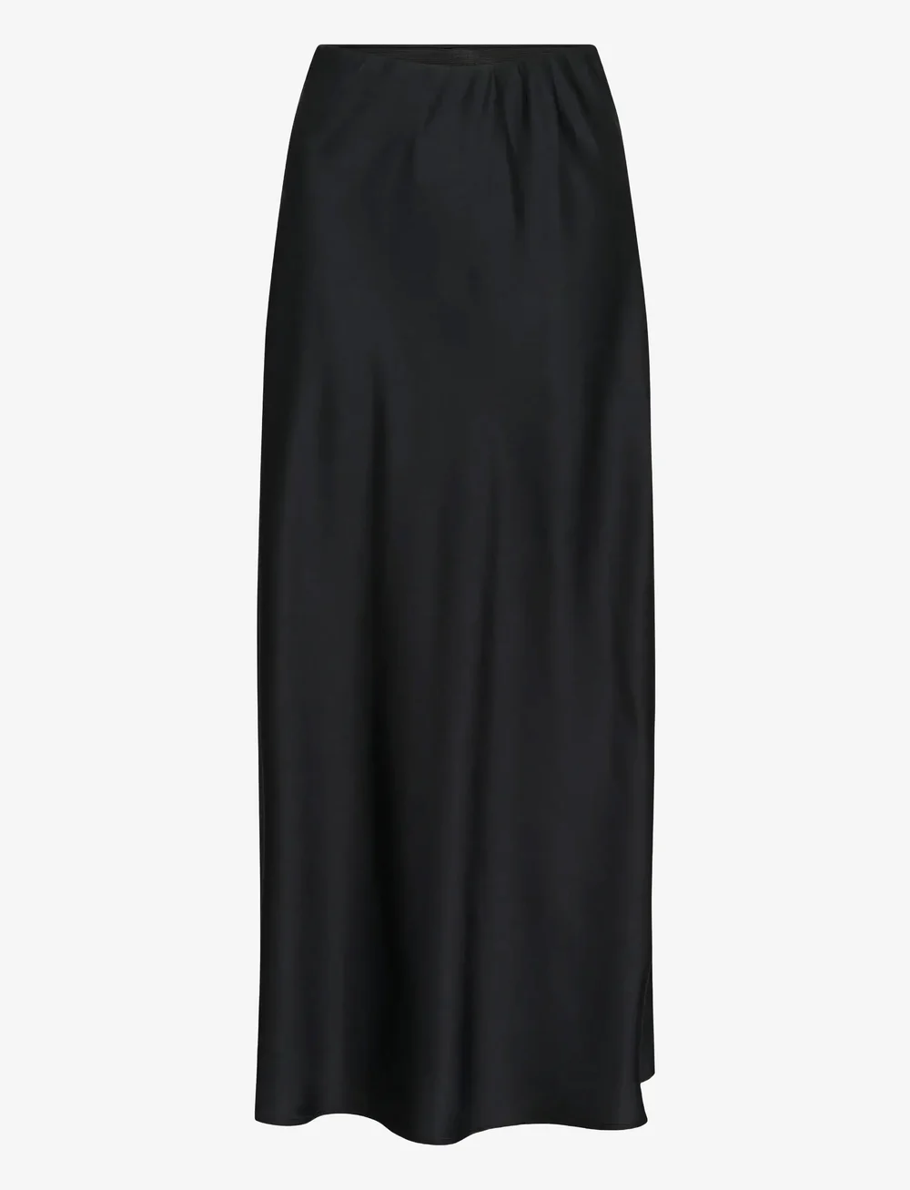 Saint Tropez - LodisaSZ Maxi Skirt - satiinist seelikud - black - 0
