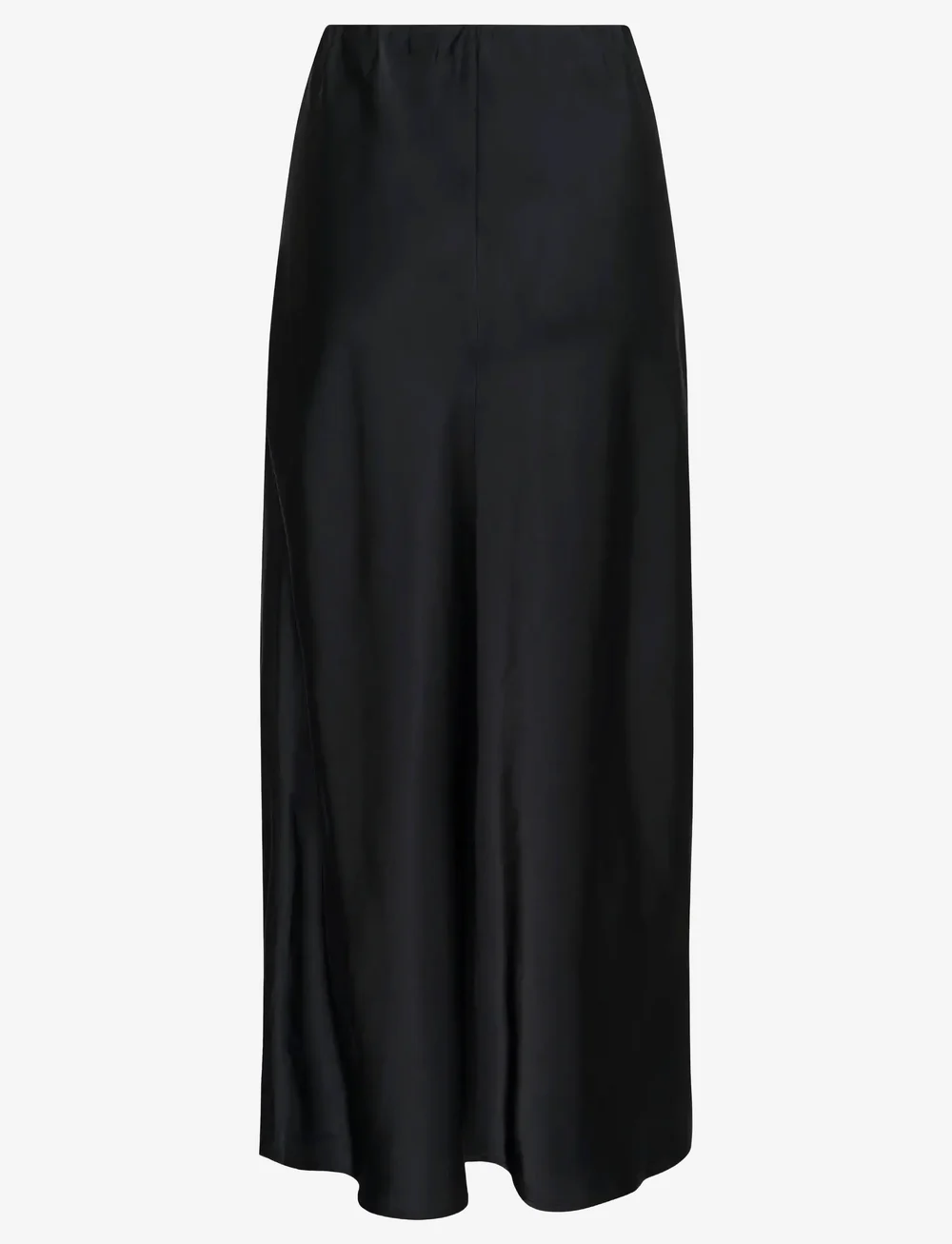 Saint Tropez - LodisaSZ Maxi Skirt - satiinist seelikud - black - 1
