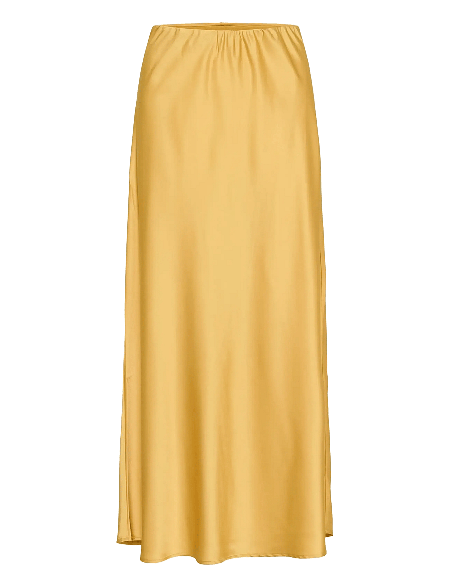 Saint Tropez - LodisaSZ Maxi Skirt - satin skirts - fall leaf - 1