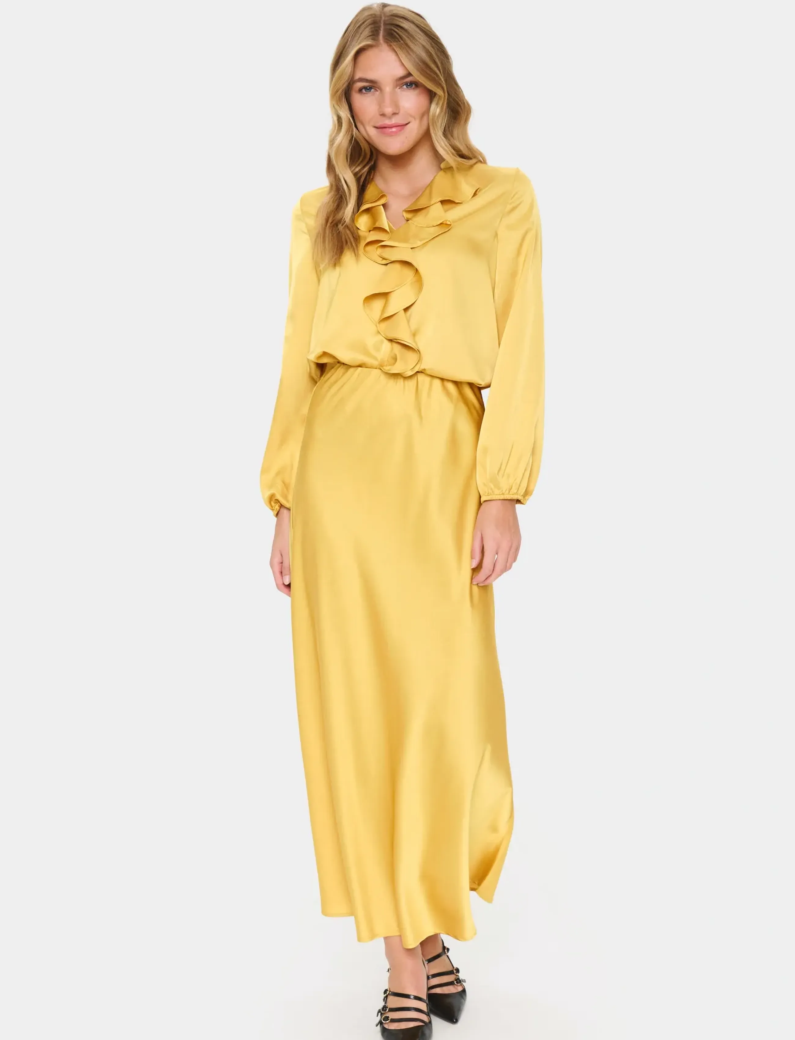 Saint Tropez LodisaSZ Maxi Skirt - Saint Tropez - FALL LEAF / yellow