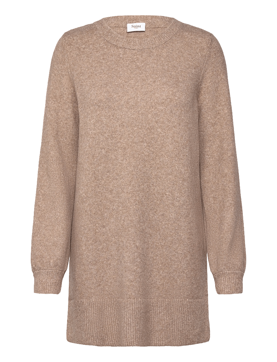 Saint Tropez - MaleenSZ Long Pullover - strickkleider - crockery - 0