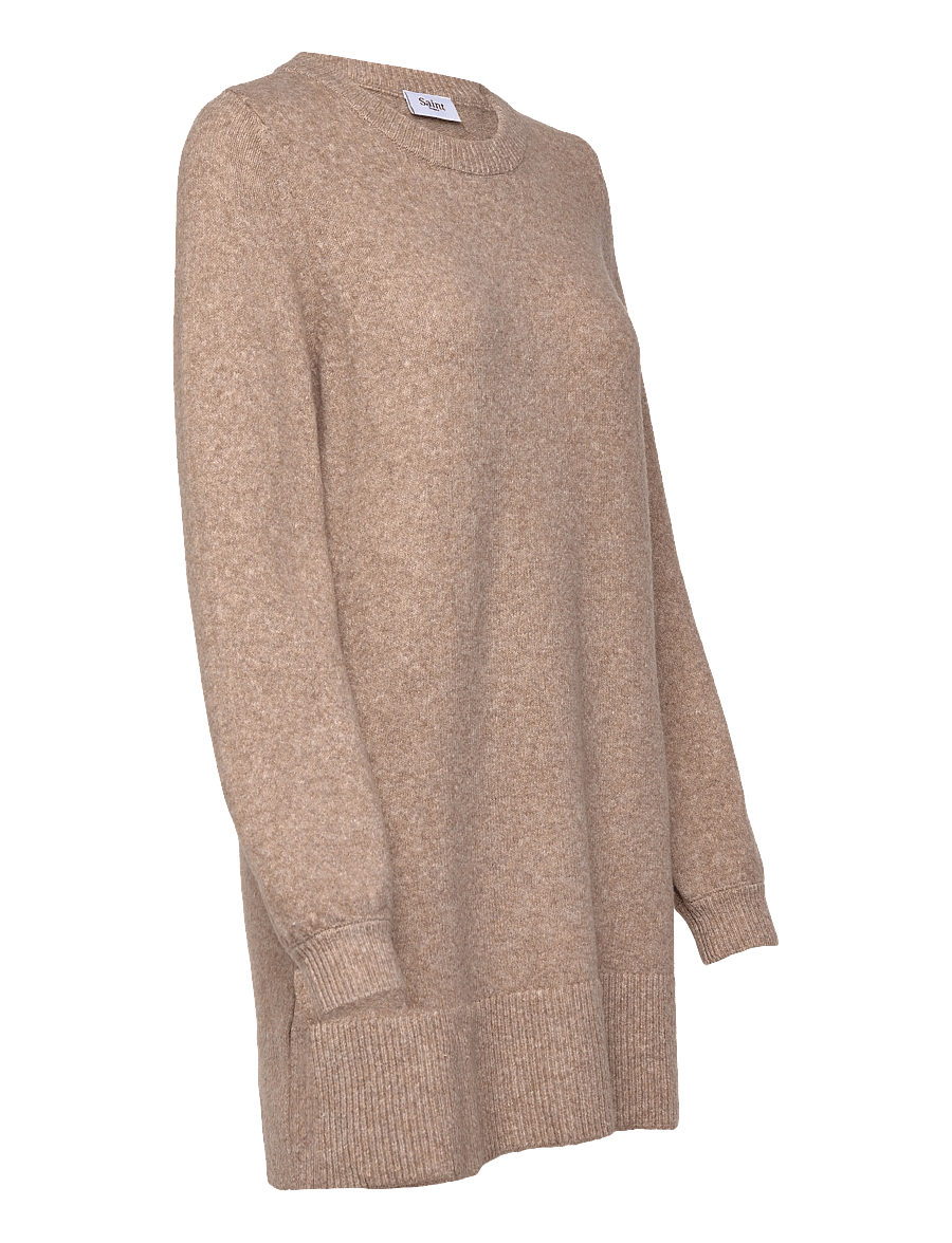 Saint Tropez - MaleenSZ Long Pullover - strickkleider - crockery - 3