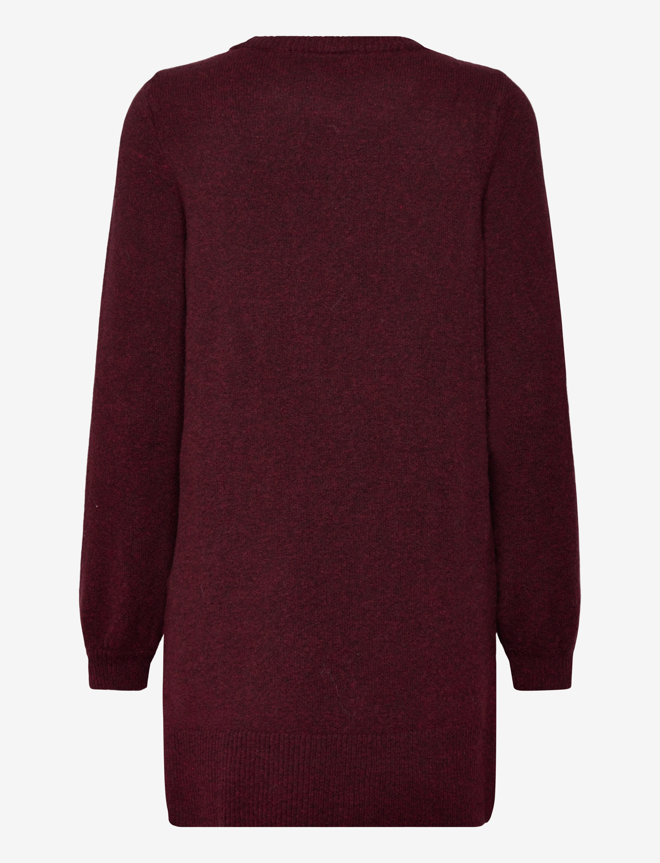 Saint Tropez - MaleenSZ Long Pullover - stickade klänningar - fudge - 1