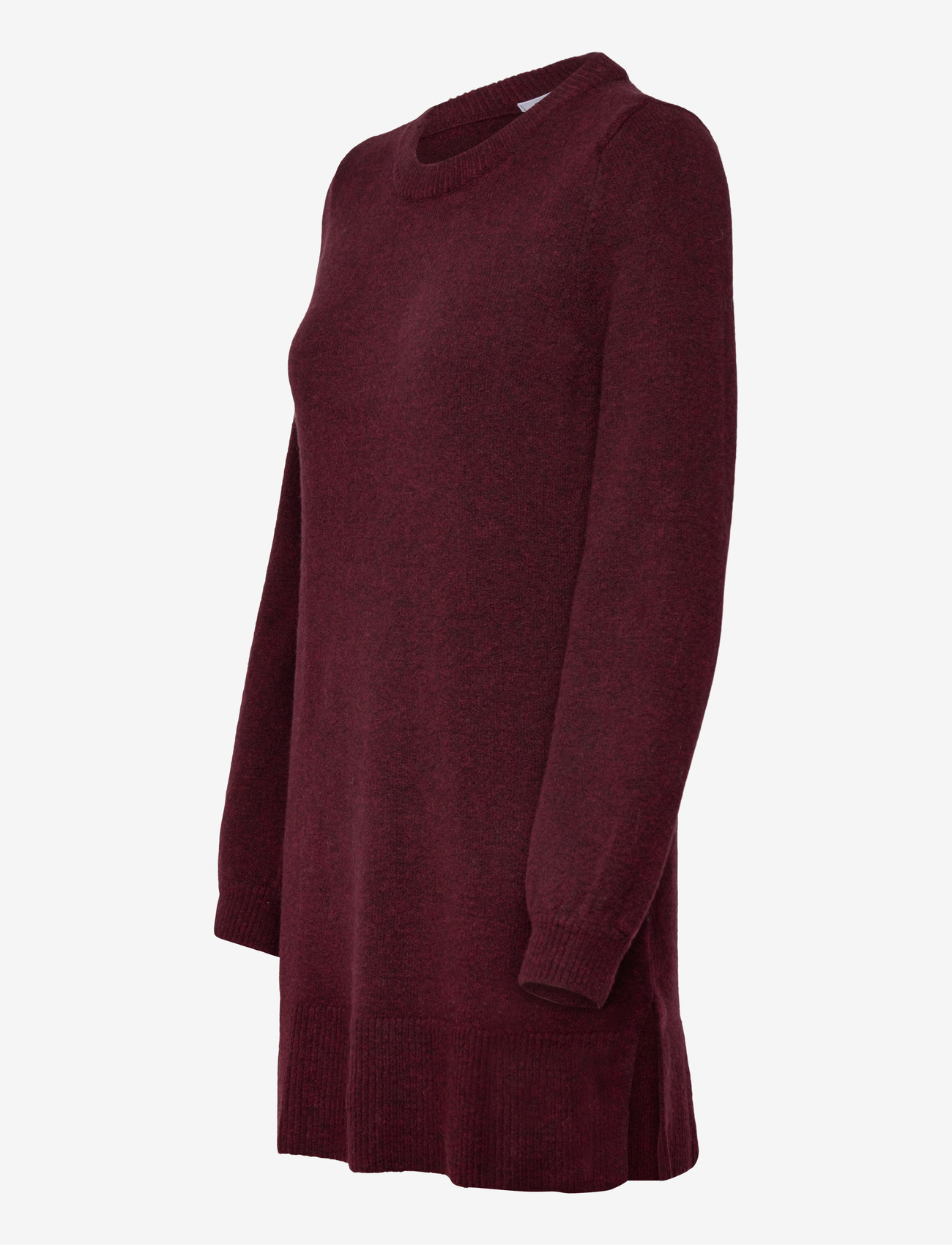 Saint Tropez - MaleenSZ Long Pullover - stickade klänningar - fudge - 2