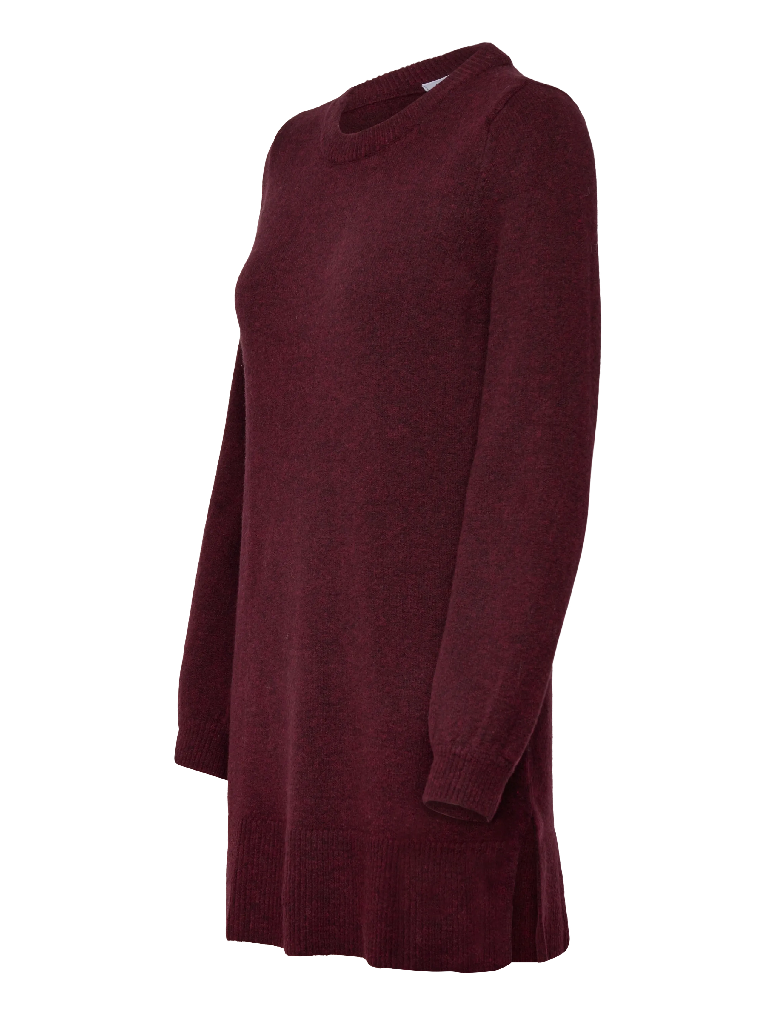 Saint Tropez - MaleenSZ Long Pullover - kootud kleidid - fudge - 2