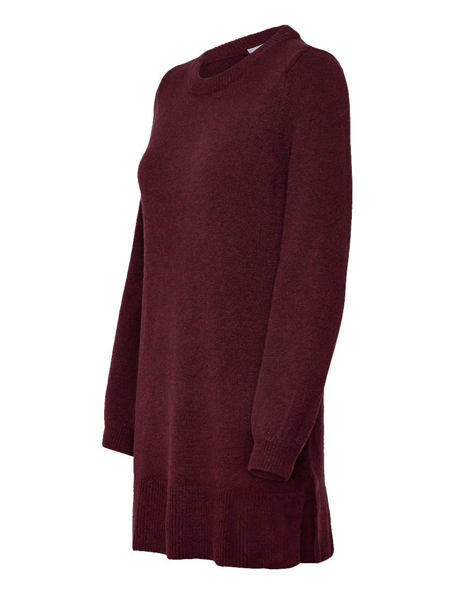 Saint Tropez - MaleenSZ Long Pullover - strickkleider - fudge - 2
