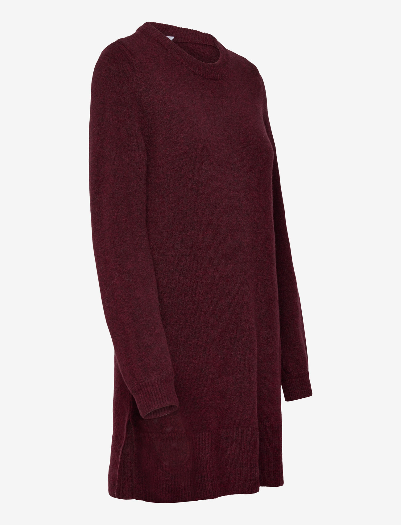 Saint Tropez - MaleenSZ Long Pullover - stickade klänningar - fudge - 3