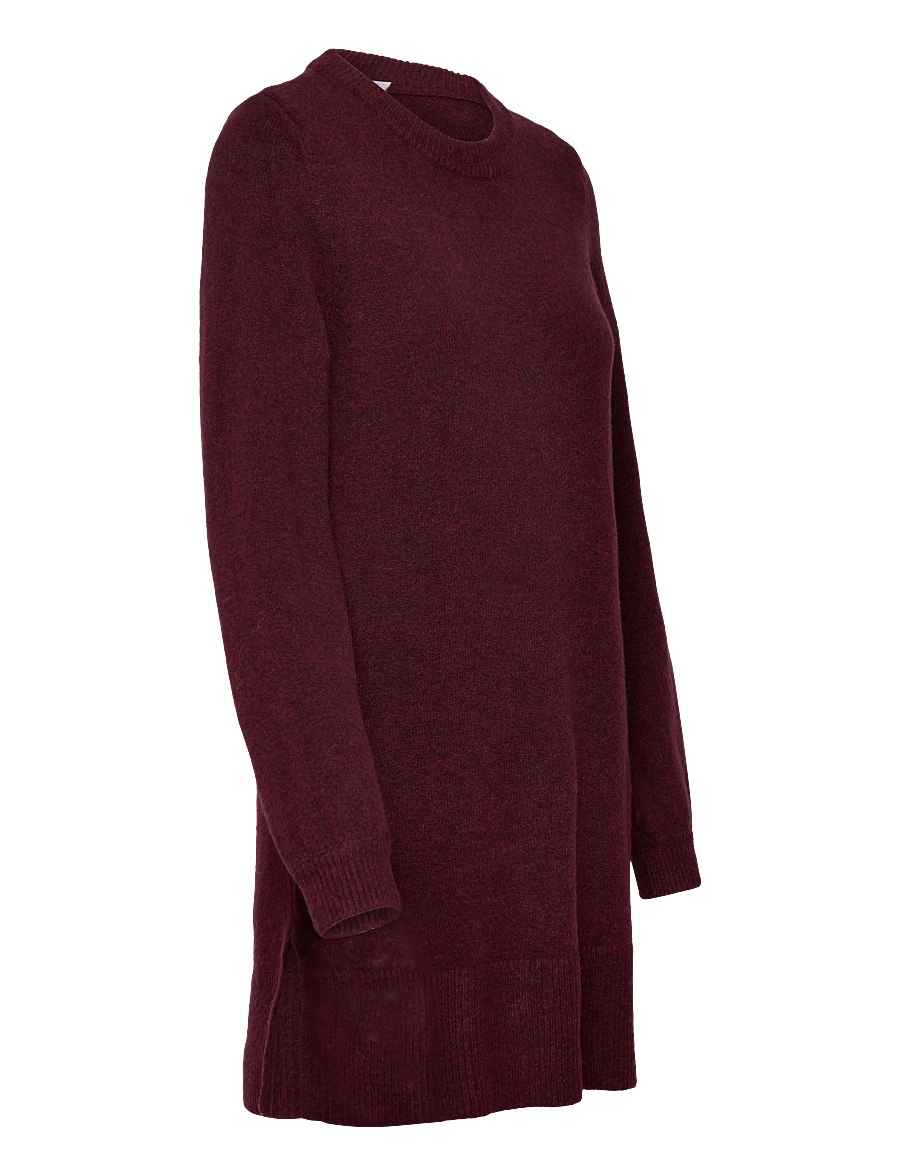 Saint Tropez - MaleenSZ Long Pullover - strickkleider - fudge - 3