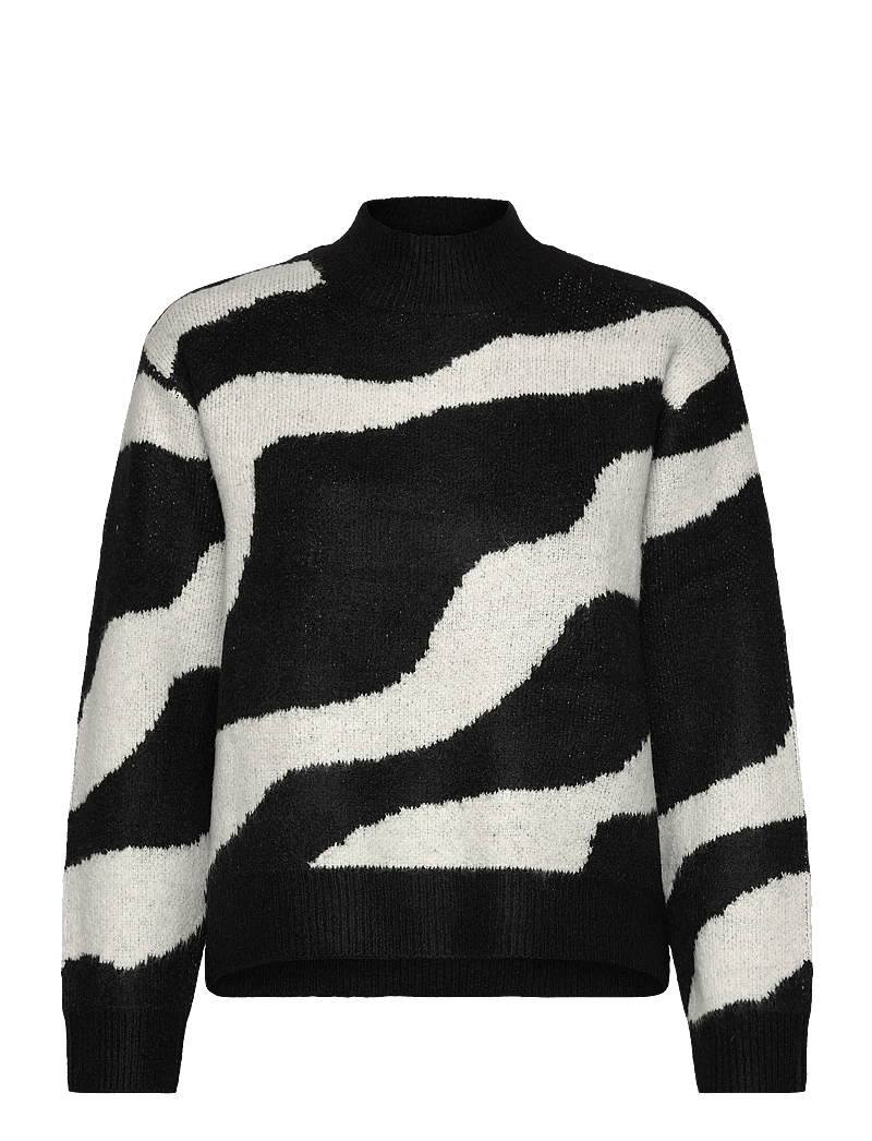 Saint Tropez - MallieSZ Pullover - polotröjor - black - 0