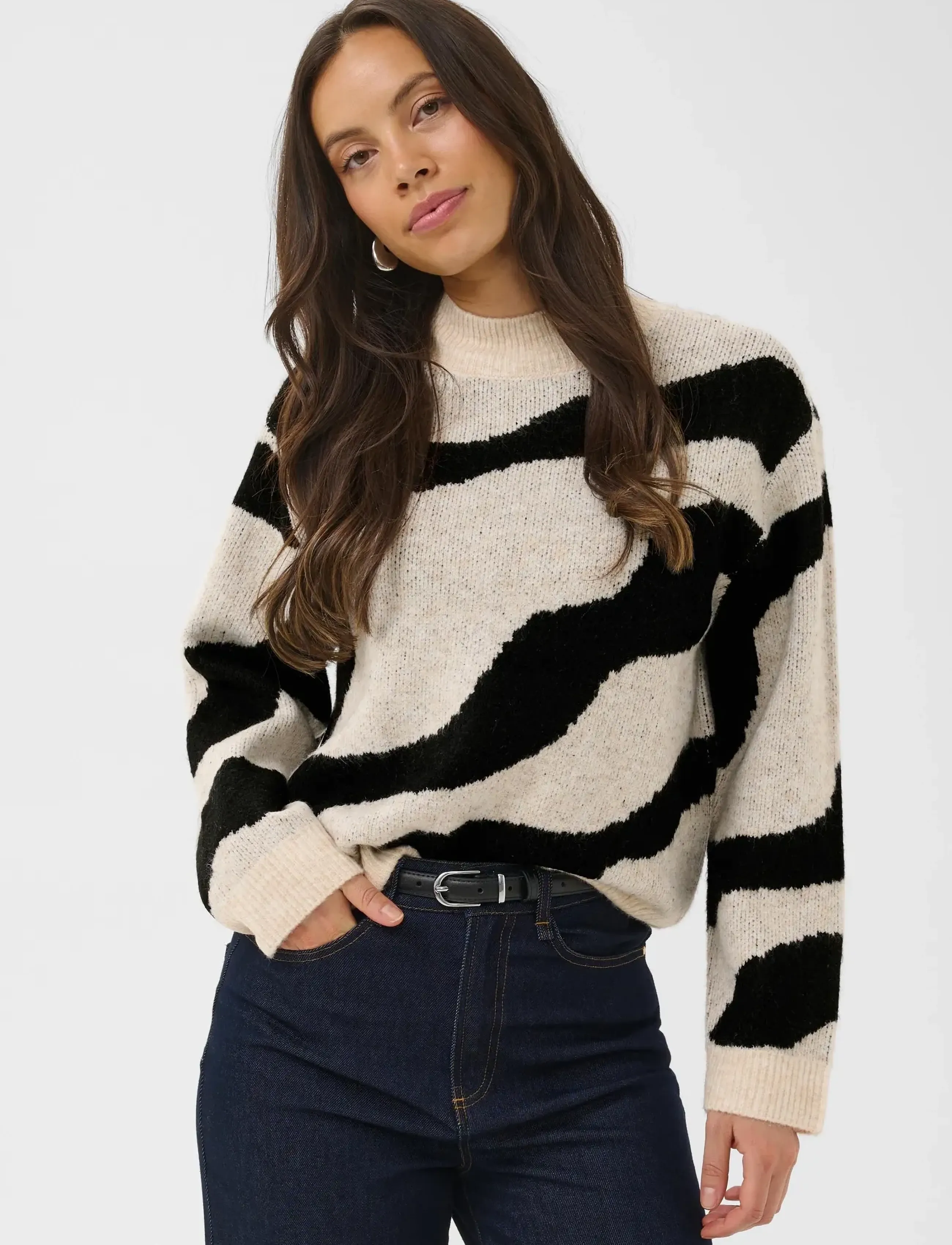 Saint Tropez MallieSZ Pullover - Saint Tropez - CREME / cream