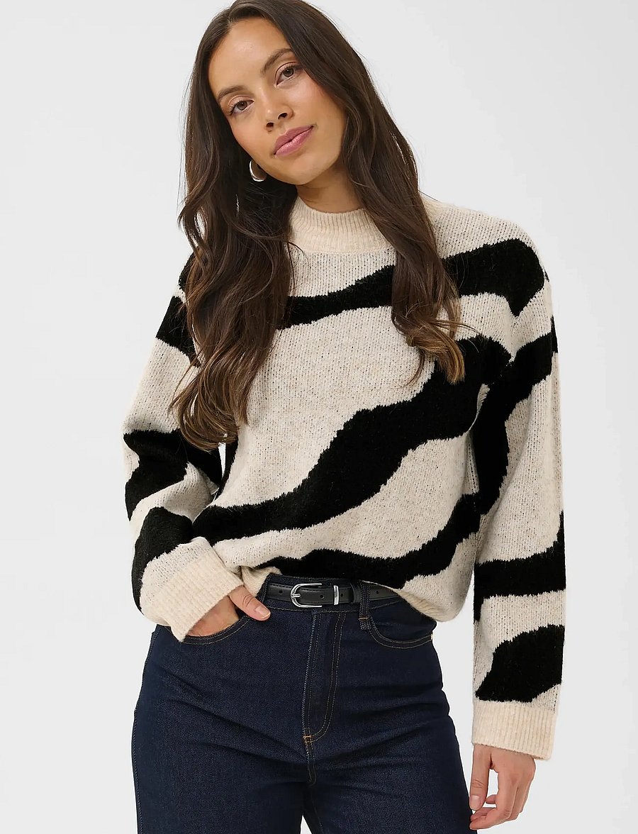 Saint Tropez - MallieSZ Pullover - pullover - creme - 0