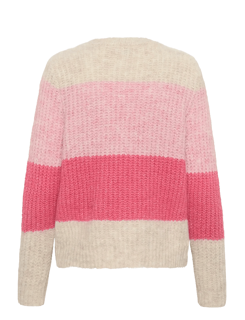 Saint Tropez - MandySZ Pullover - striktrøjer - wild rose melange - 2