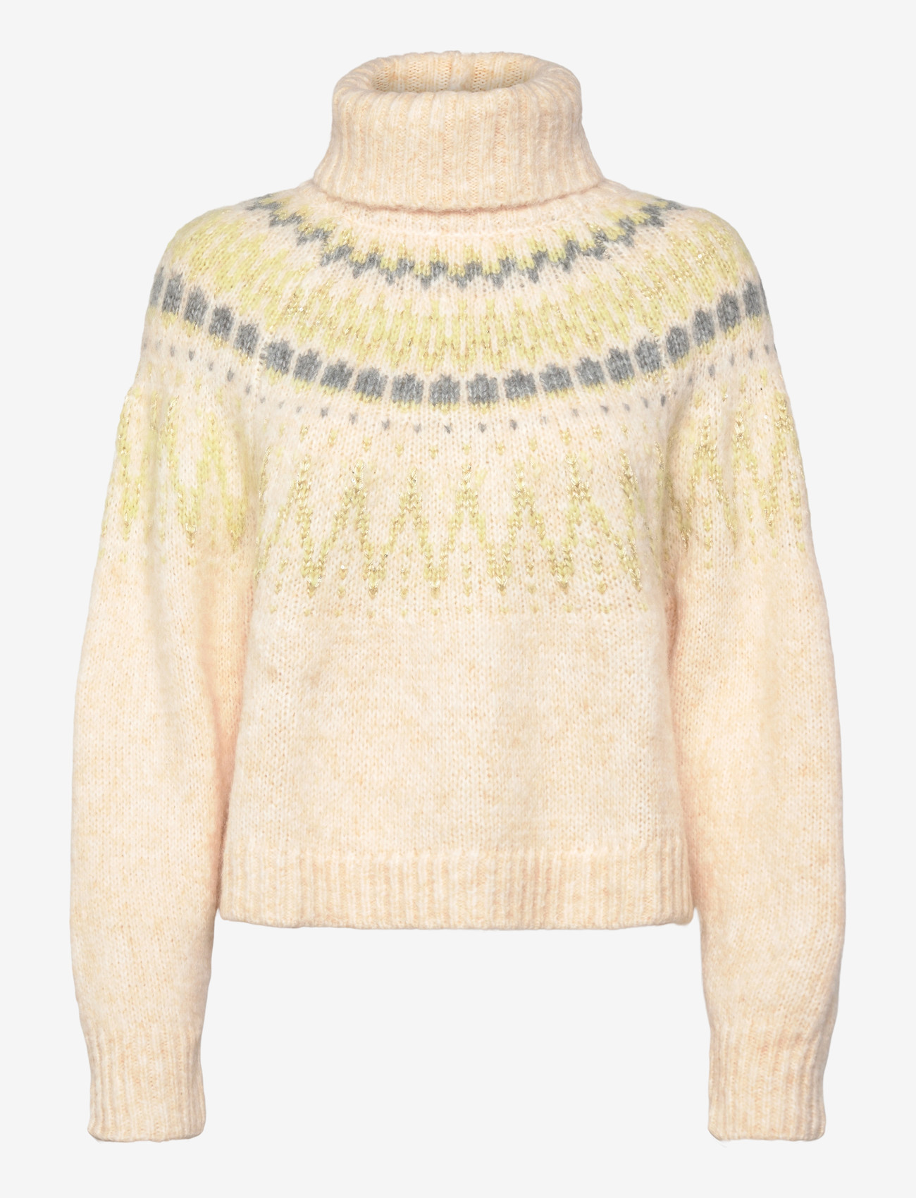 Saint Tropez - MegnaSZ Rollneck Pullover - pullover - ice melange - 1
