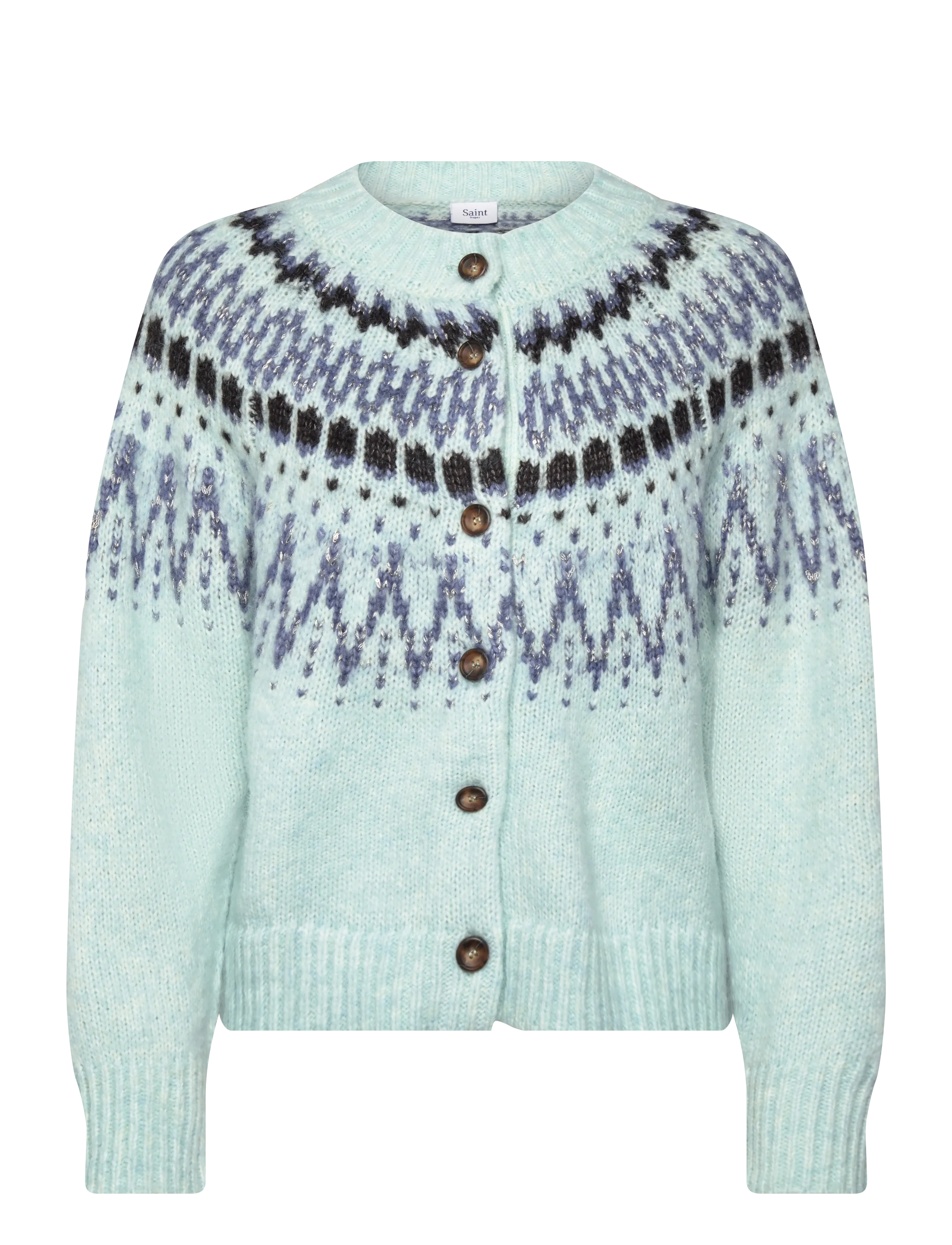 SAINT TROPEZ Megnasz Cardigan Blau - M - Damen