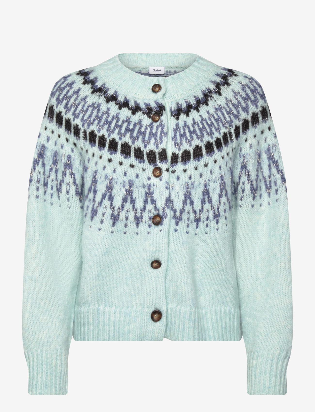 Saint Tropez - MegnaSZ Cardigan - cardigans - starlight blue melange - 0