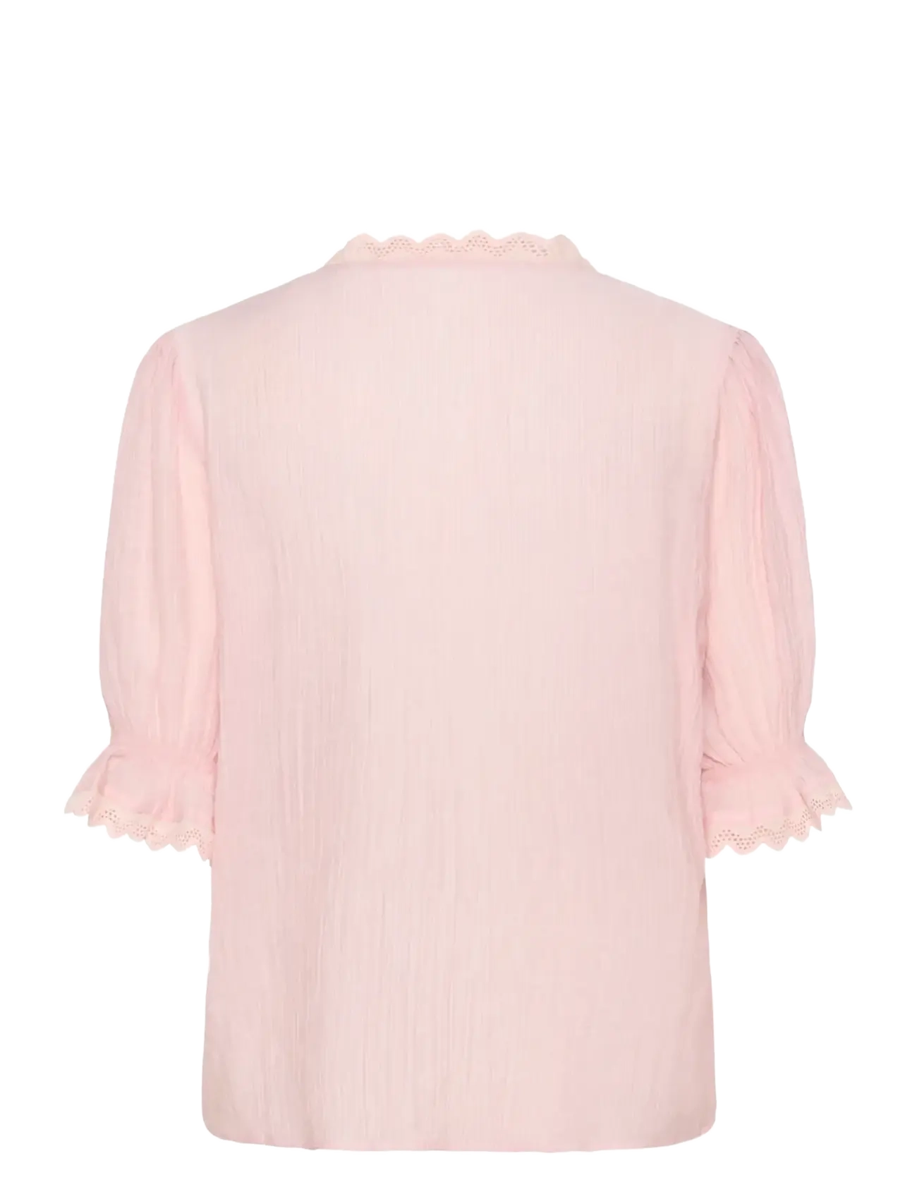Saint Tropez - KristelSZ Shirt - short-sleeved blouses - chalk pink - 2