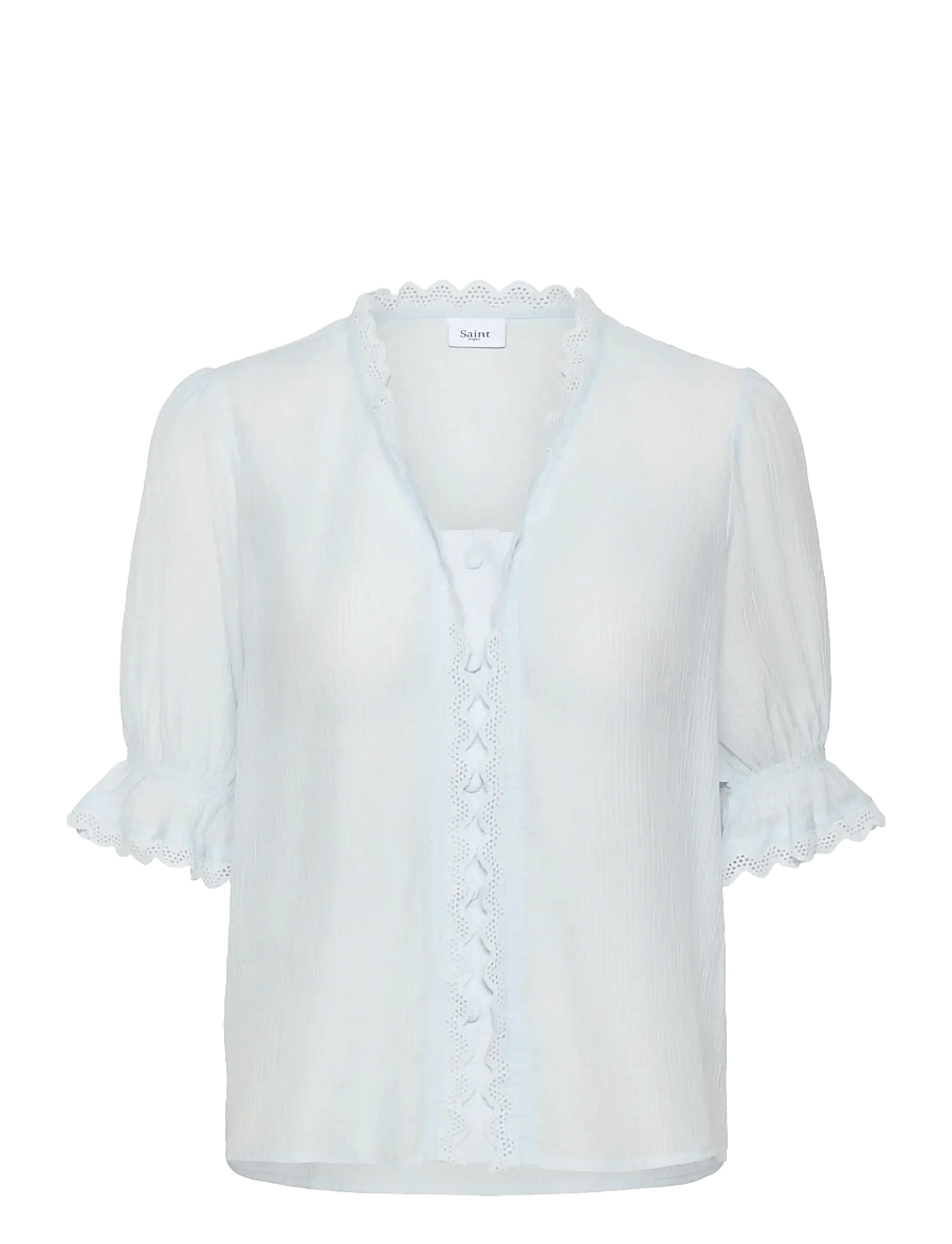 Saint Tropez - KristelSZ Shirt - lühikeste varrukatega pluusid - skyway - 1