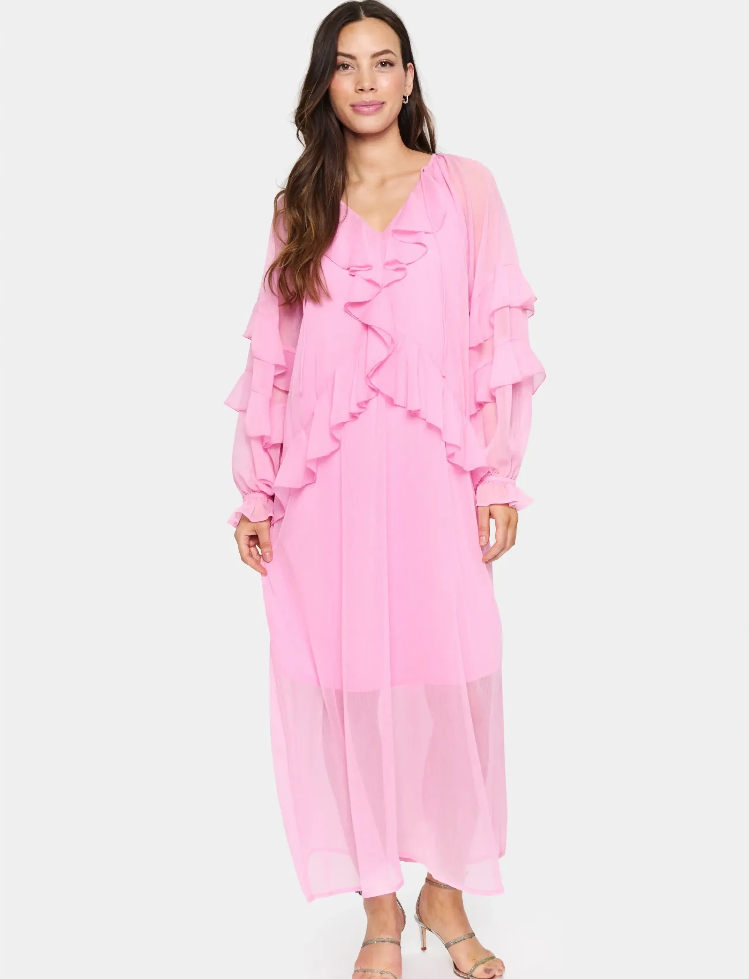 Saint Tropez - JacelynSZ Dress - summer dresses - begonia pink - 4