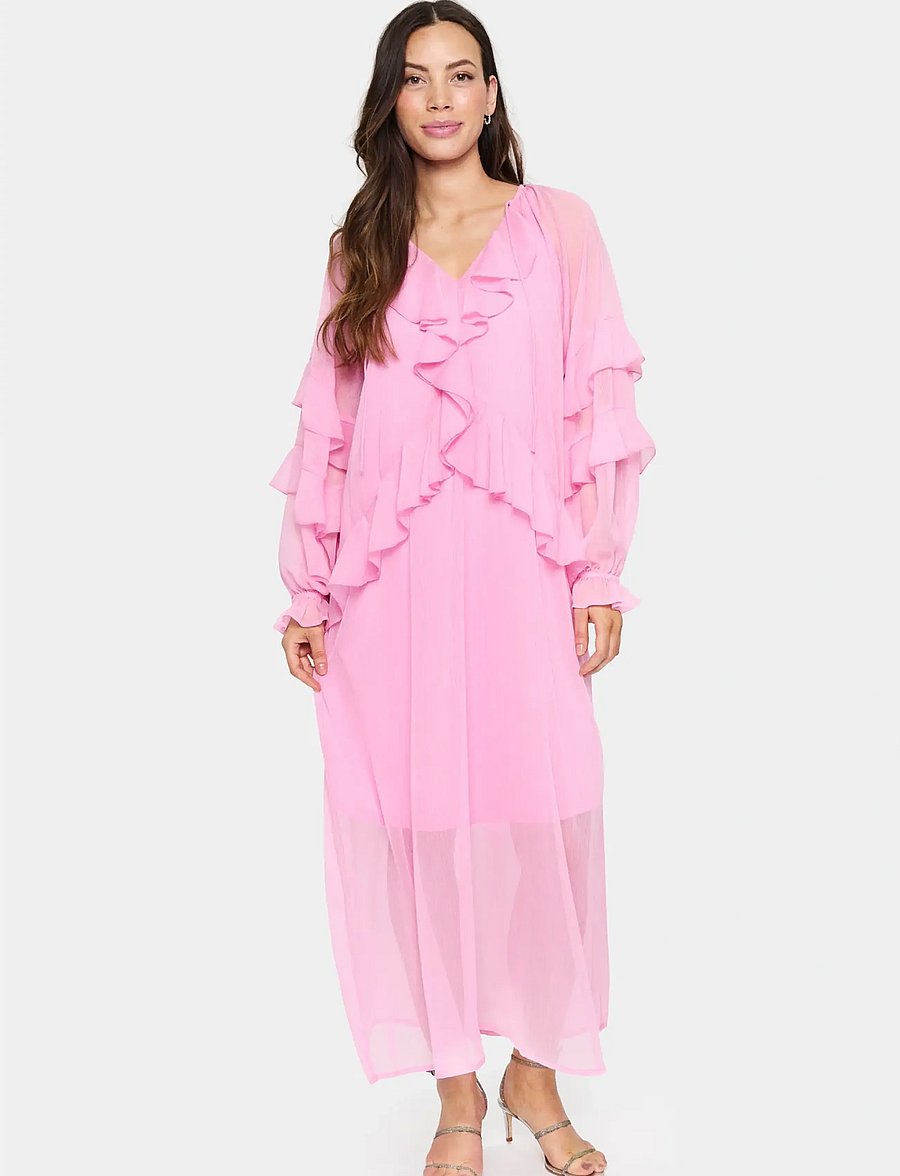 Saint Tropez - JacelynSZ Dress - suvekleidid - begonia pink - 4