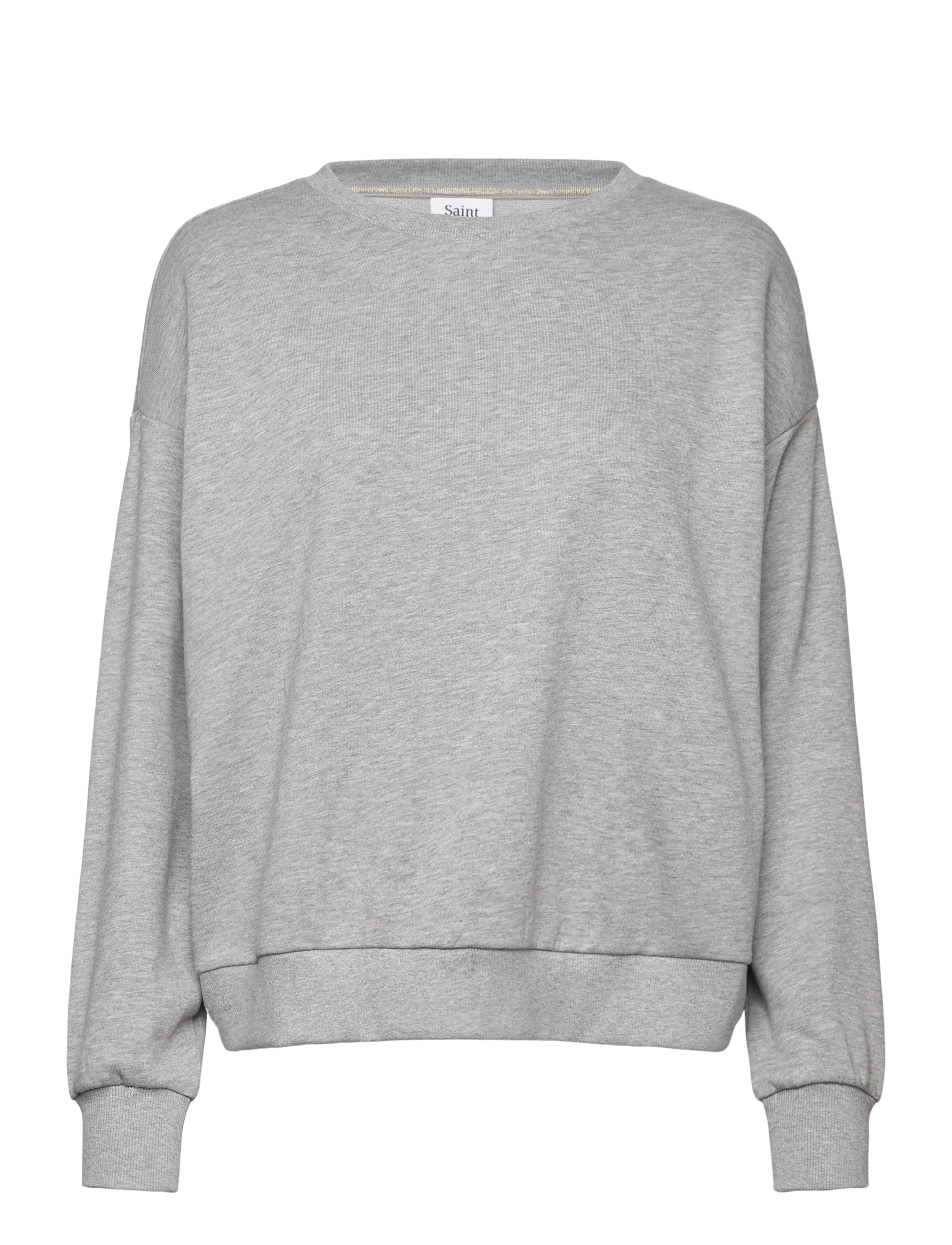Saint Tropez LilaaSZ Sweatshirt - Pusad ja dressipluusid - MIST GREY MELANGE / grey