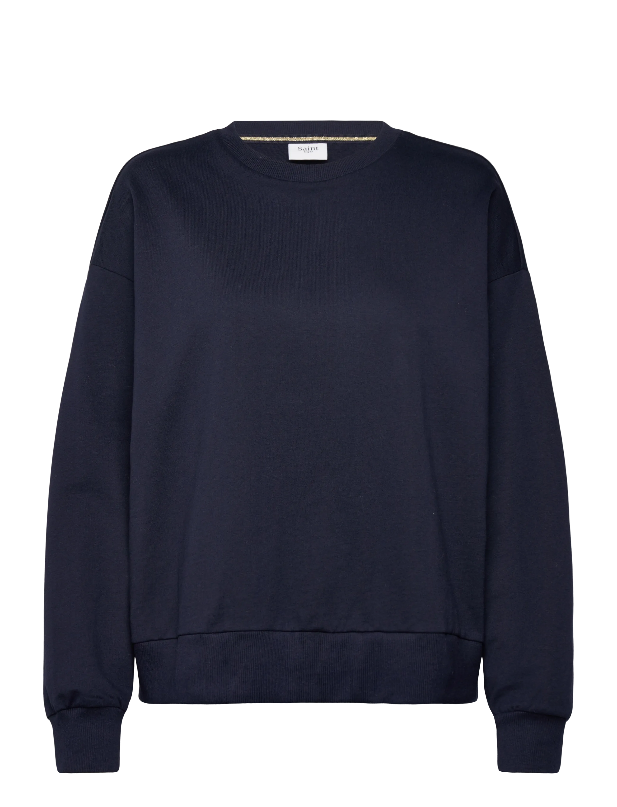 SAINT TROPEZ Lilaasz Sweatshirt Navy - M - Damen