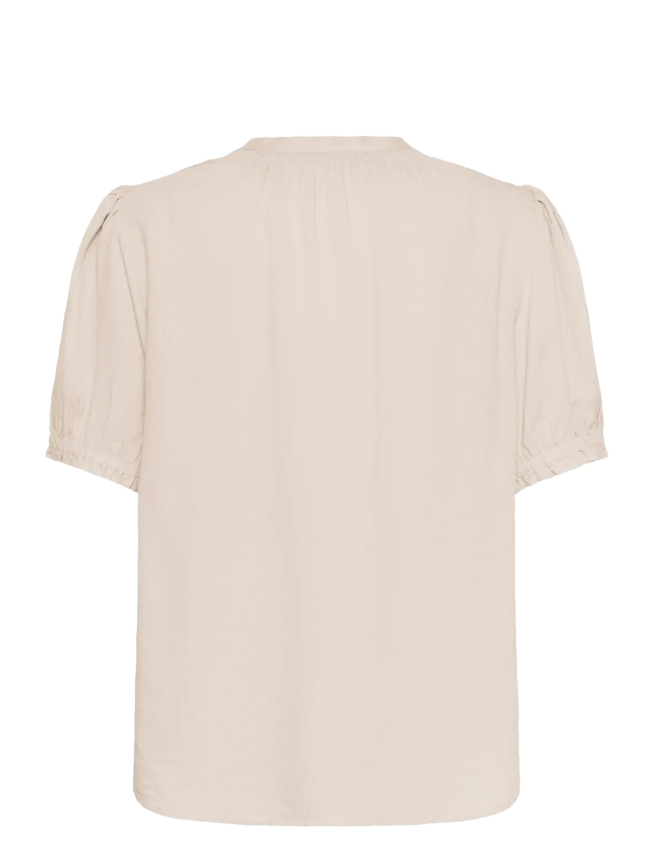 Saint Tropez - BrittaSZ SS Blouse - lühikeste varrukatega pluusid - creme - 2