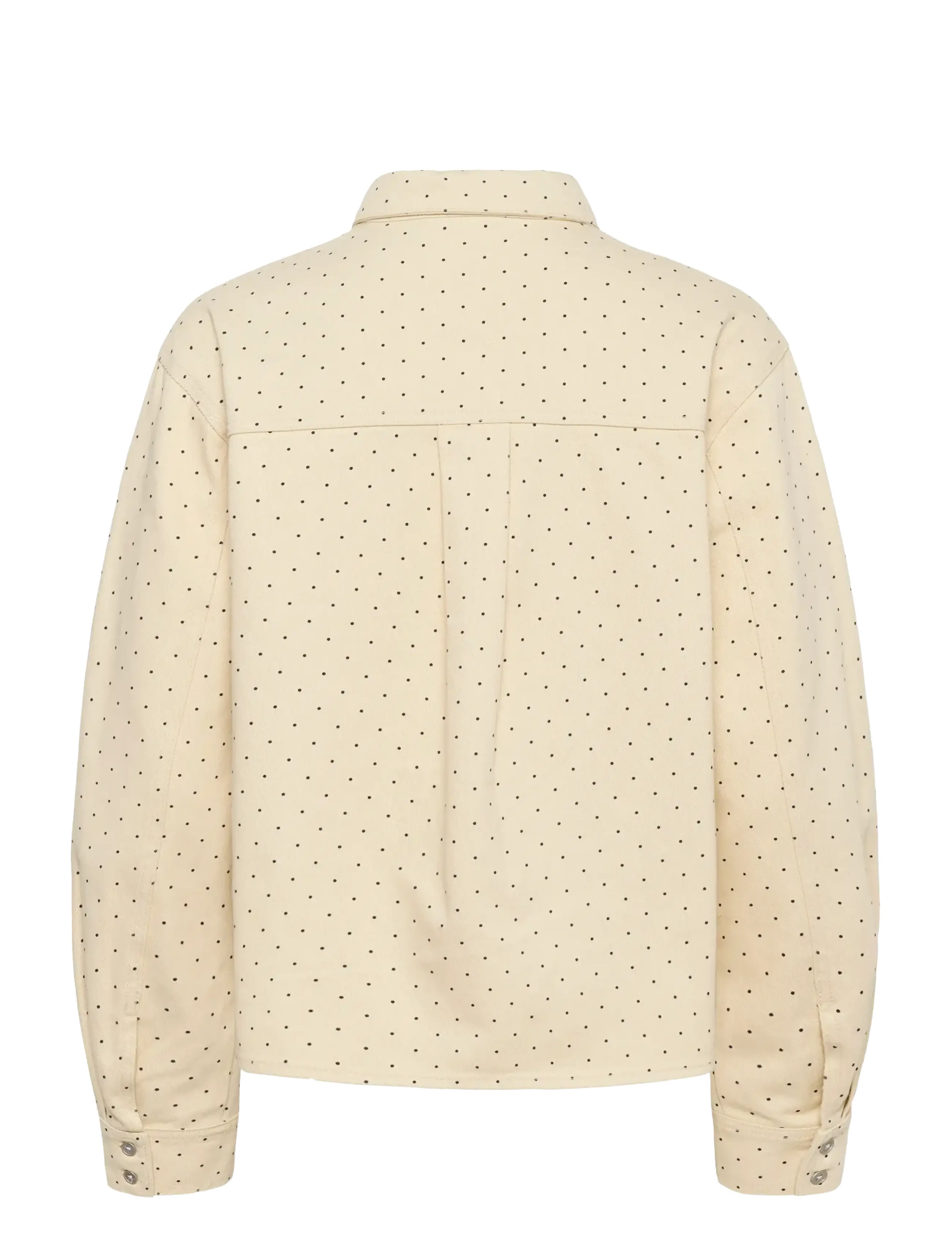 Saint Tropez - PatriciaSZ Shirt - denimskjorter - turtledove black tiny dots - 2