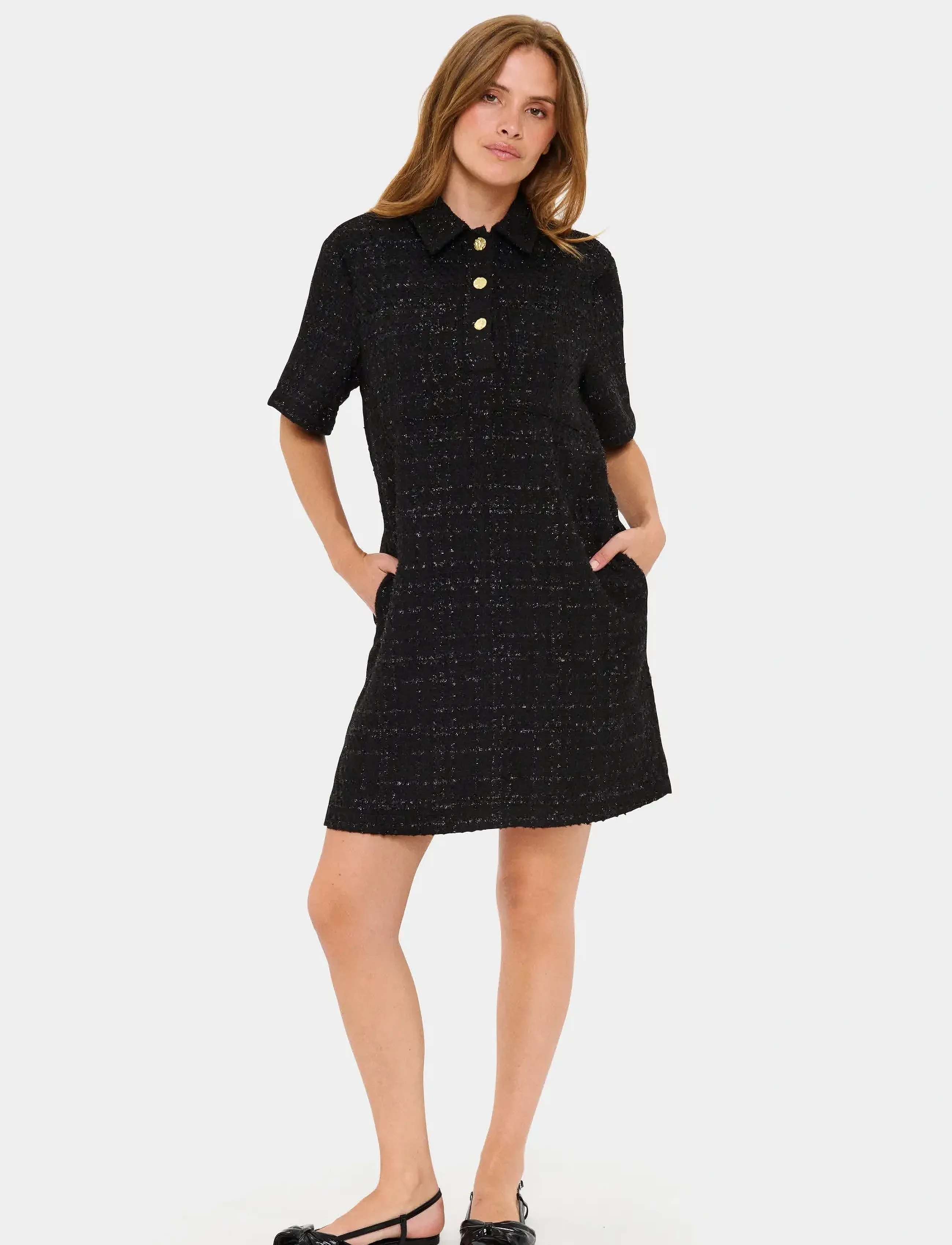Saint Tropez - NigellaSZ Dress - midimekot - black - 3